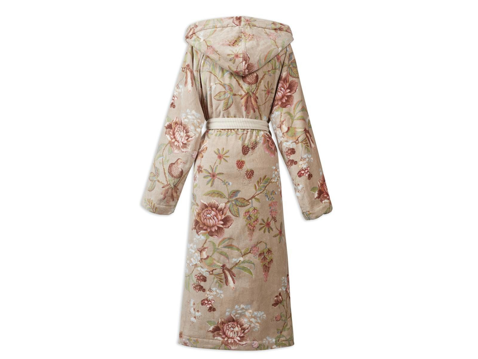 PiP Studio Bademantel Secret Garden Bademantel khaki L (1Stück), 100% Baumw günstig online kaufen