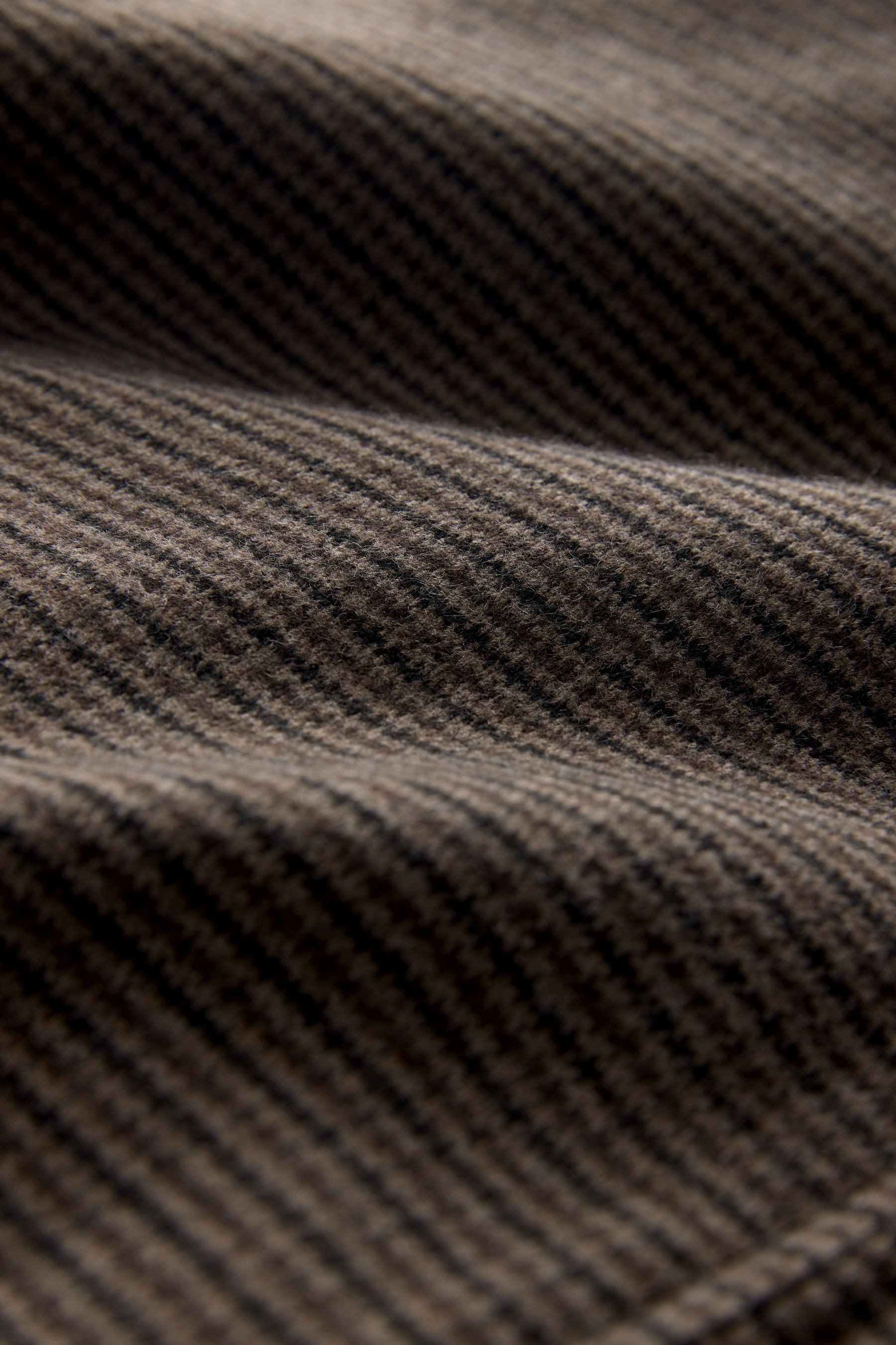 Next Hemdjacke Elegante Hemdjacke mit Hahnentrittmuster (1-St)