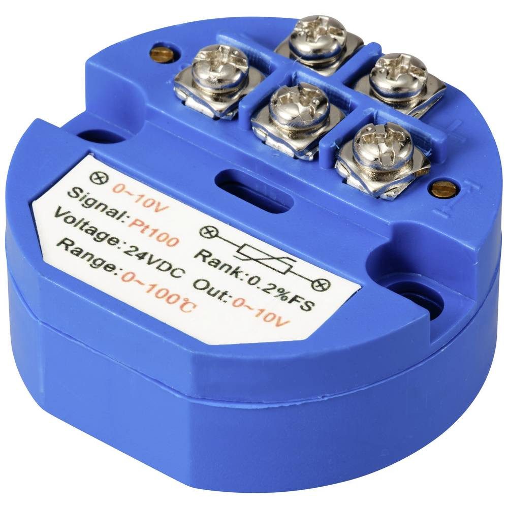 Heizkörperthermostat Temperatur-Transmitter, 24 V/DC, 0-10 V, 0-100 °C