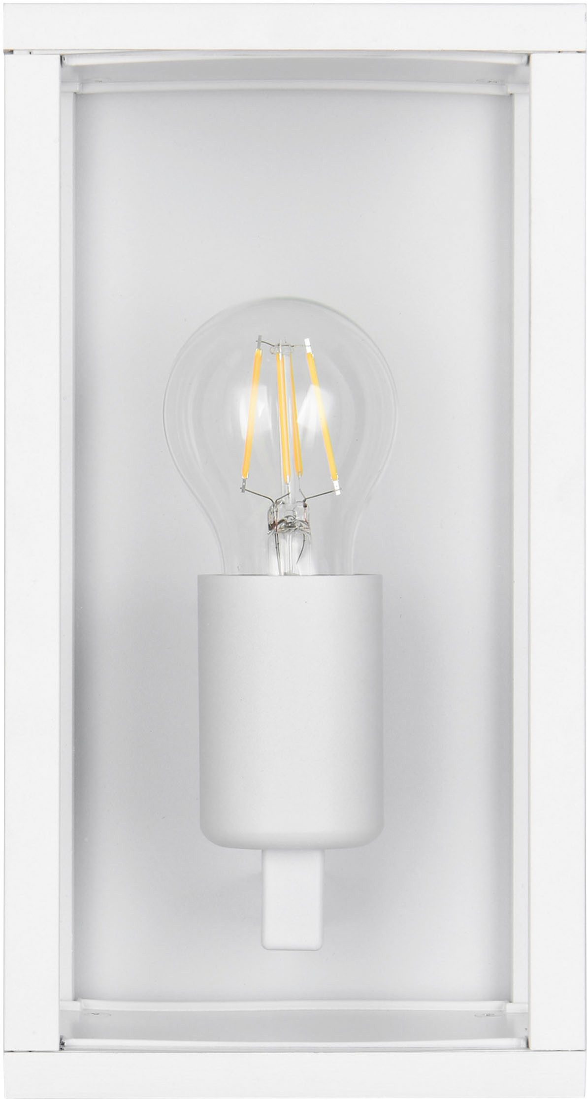 TRIO Leuchten Außen-Wandleuchte GARONNE, Fassadenbeleuchtung, Wandlampe exkl 1x E27 max 60W, IP44, Leuchtmittel wechselbar, warmweiß - kaltweiß, Wandleuchte Gar – Bild 5 von 5