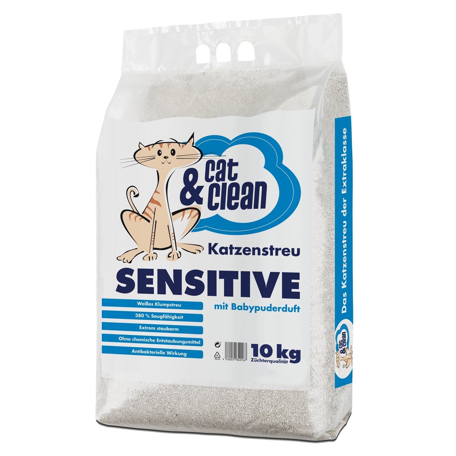 Thumbnail - Cat & Clean - Das Katzenstreu der Extraklasse Katzenstreu Sensitive