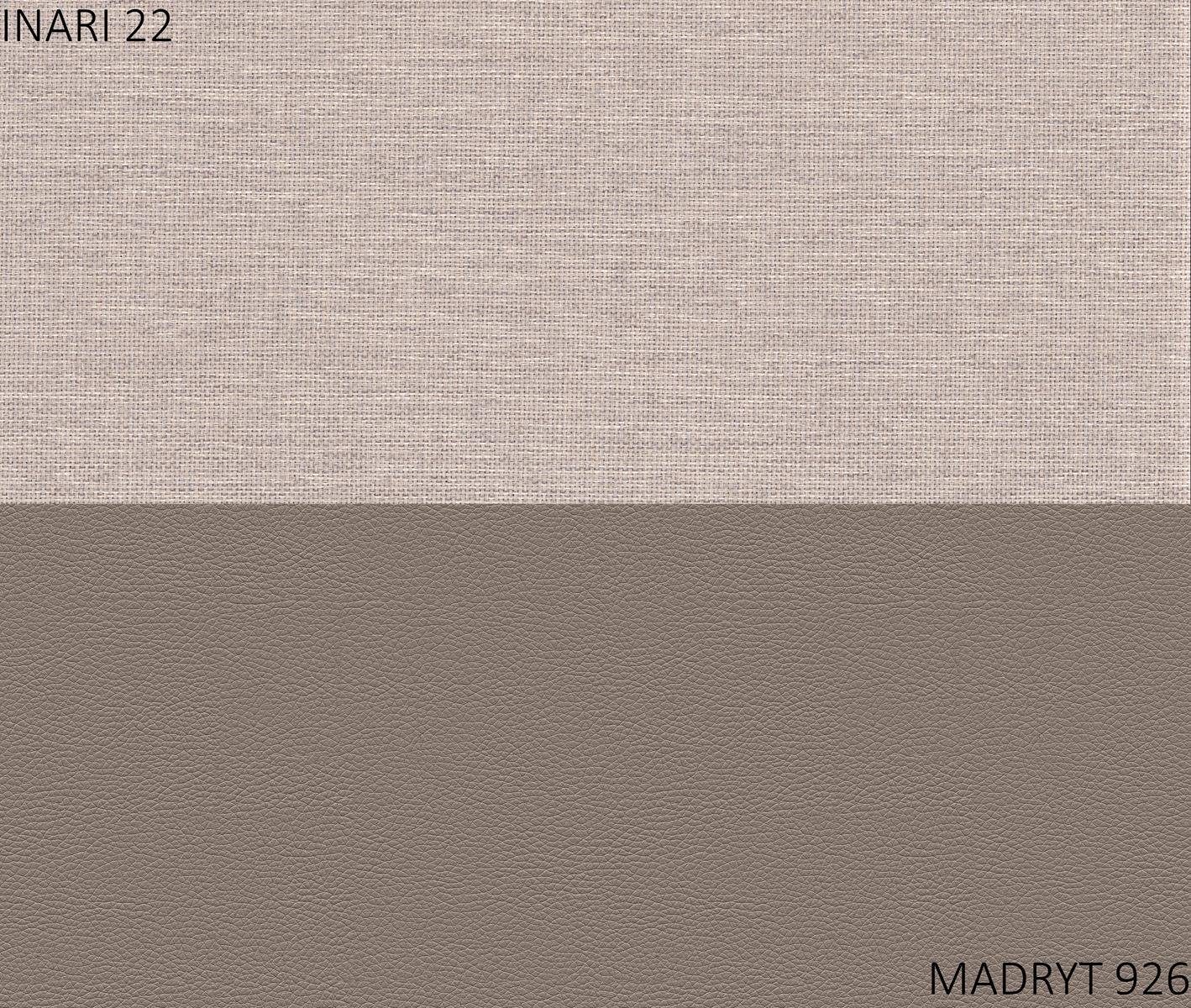 Beautysofa Ecksofa Ecksofa MILO mit Schlaffunktion und Bettkasten Polstersofa, Modern Design