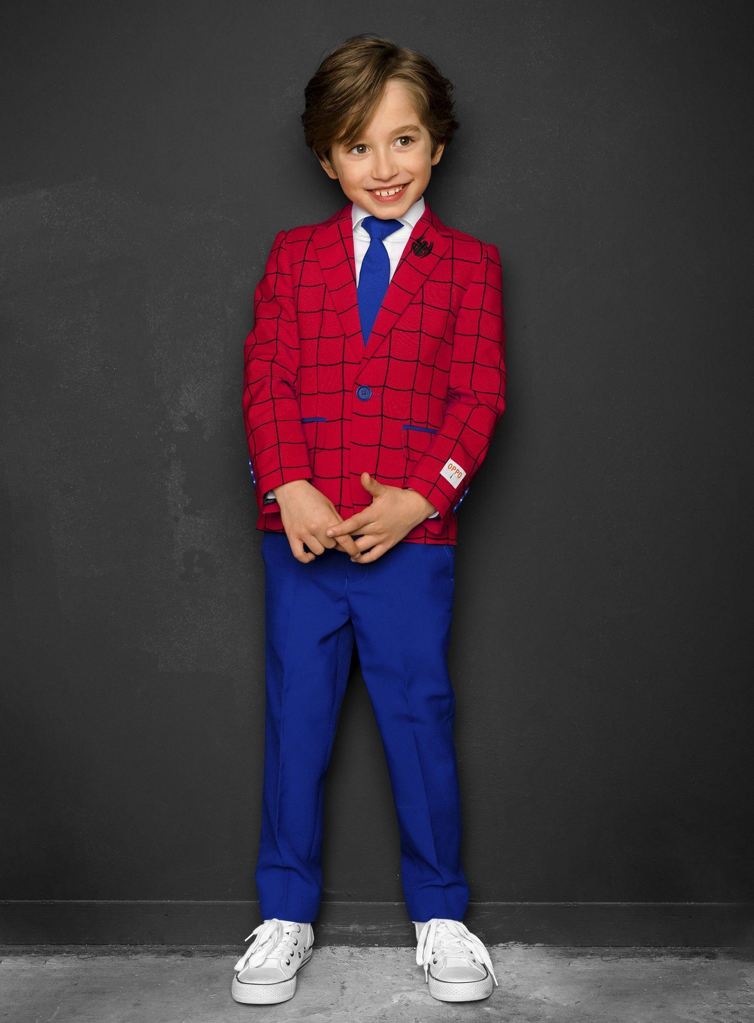 Opposuits Partyanzug Boys Spider-Man, Cooler Anzug für coole Kids