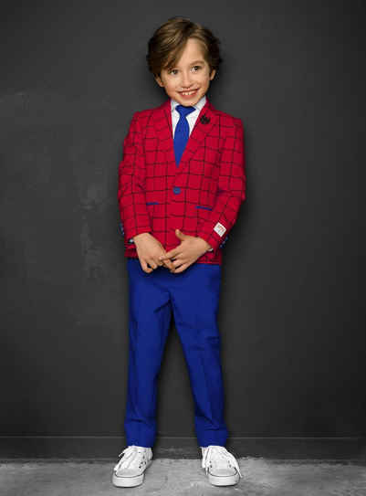 Opposuits Kostüm »Boys Spider-Man«, Cooler Anzug für coole Kids