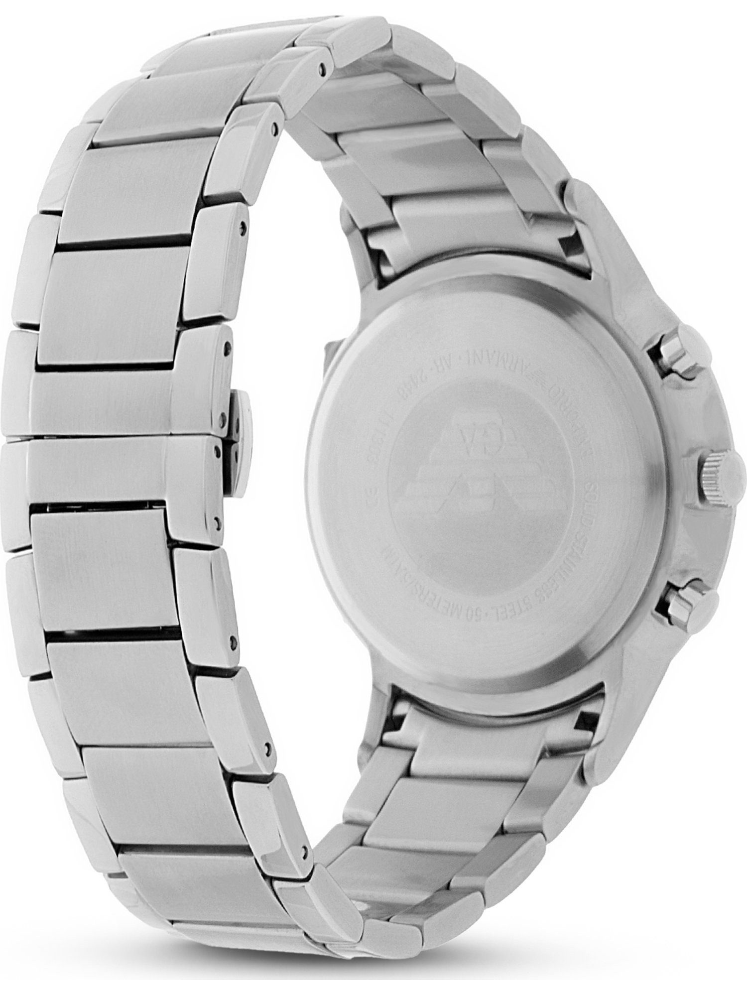 Emporio Armani Chronograph Emporio Armani Herren-Uhren Analog Quarz günstig online kaufen