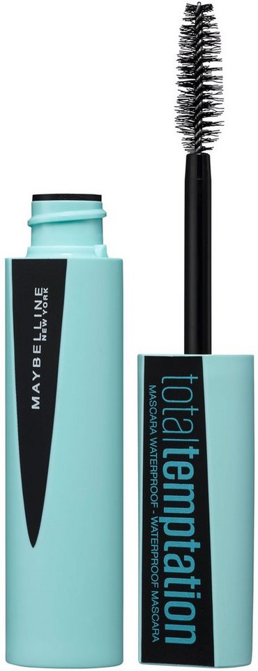 MAYBELLINE NEW YORK Mascara Total Temptation Waterproof, Mit  Kokosnuss-Extrakt