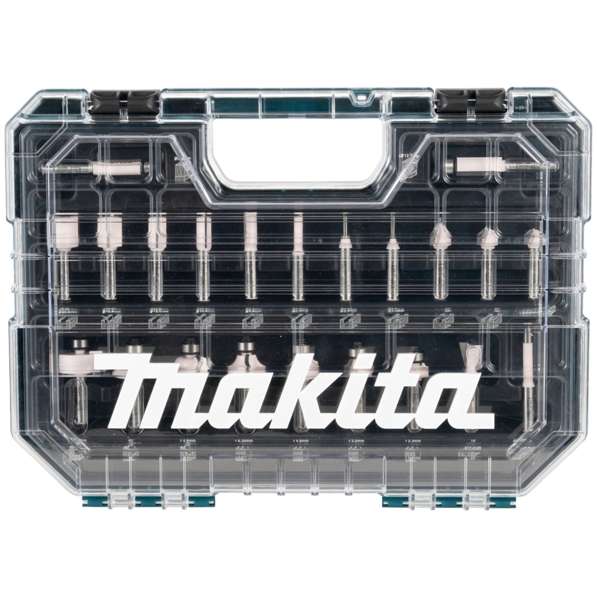 Fräse Makita Fräser-Set D-74778, 22-teilig, (8mm Schaft)