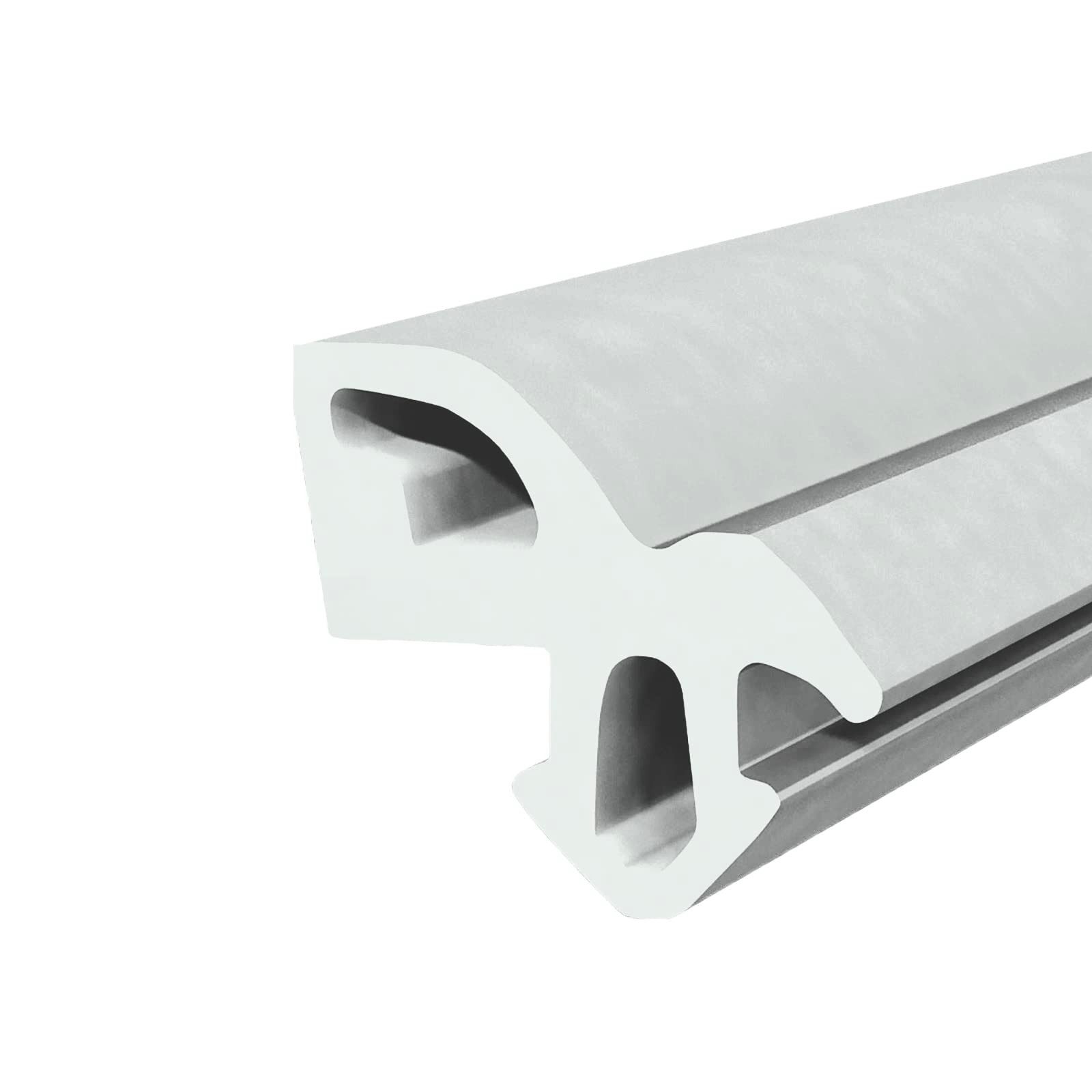 DQ-PP Türdichtband DQ-PP Fensterdichtung, Grau, 5 Meter, PVC Fenster, Gummidichtug, ALUPLAST: S-1559, S-1560
