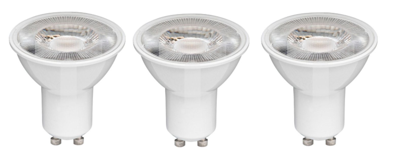 Osram LED-Leuchtmittel Osram GU10 LED PAR16 Lampe Strahler Spot 3er Pack, GU10, Warmweiß, Energiesparend, Mattiert, augen schonend