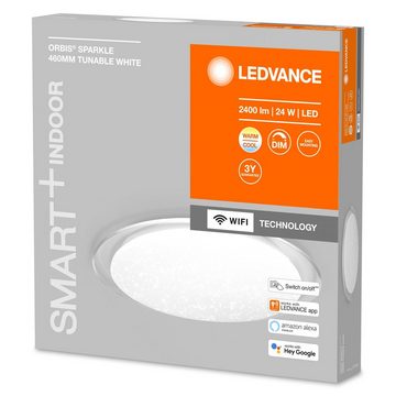 Ledvance LED Deckenleuchte WiFi Orbis Sparkle Deckenleuchte 46 cm TW