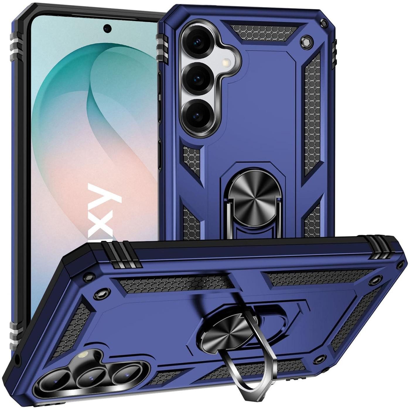 CoolGadget Handyhülle Armor Shield Case für Samsung Galaxy S26 6,3 Zoll, Outdoor Cover mit Magnet Ringhalterung Handy Hülle für Samsung S26