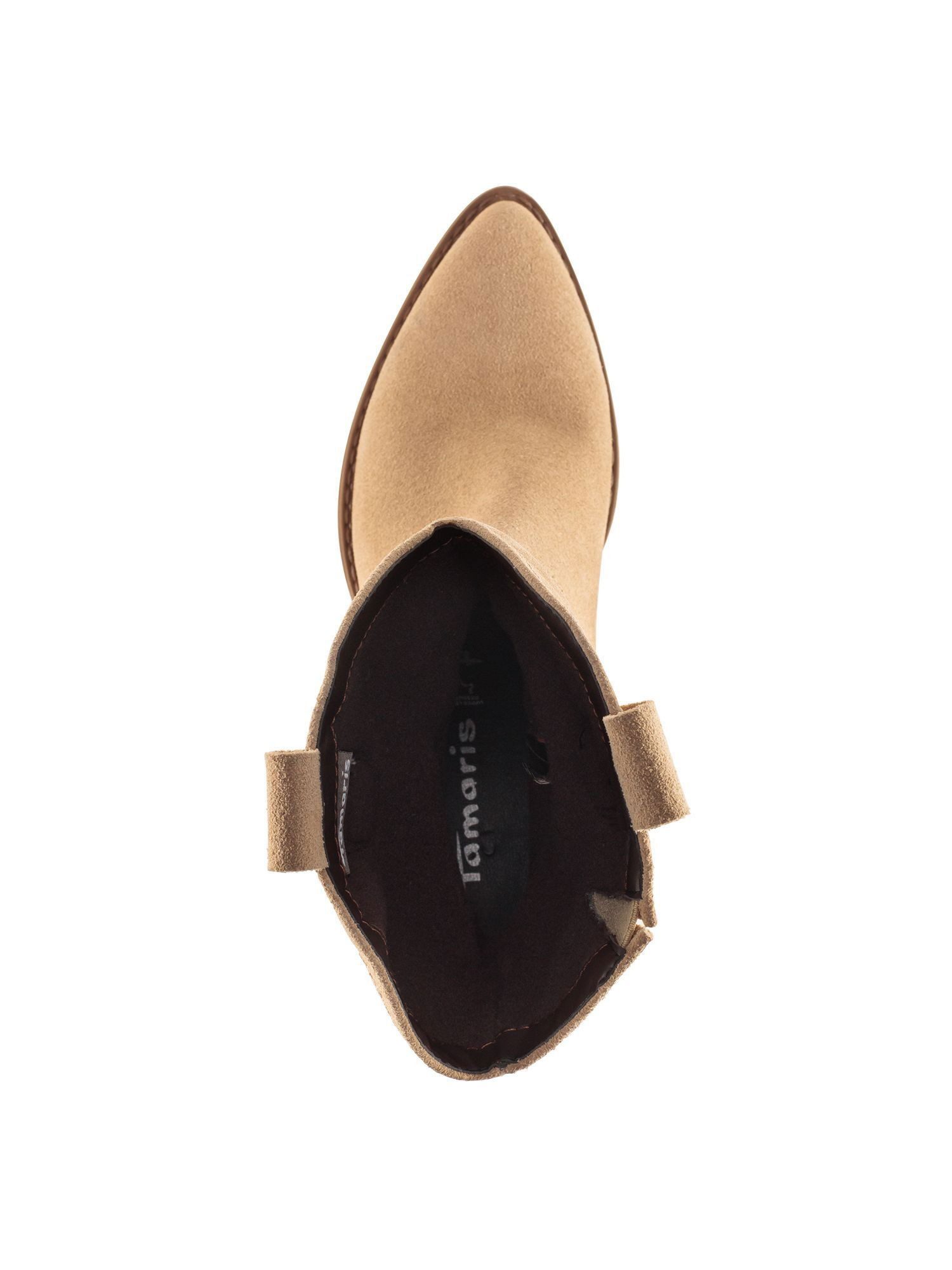 Tamaris TOUCH-IT aus Leder Blockabsatz 1-25701-41 Stiefelette TOUCH-IT