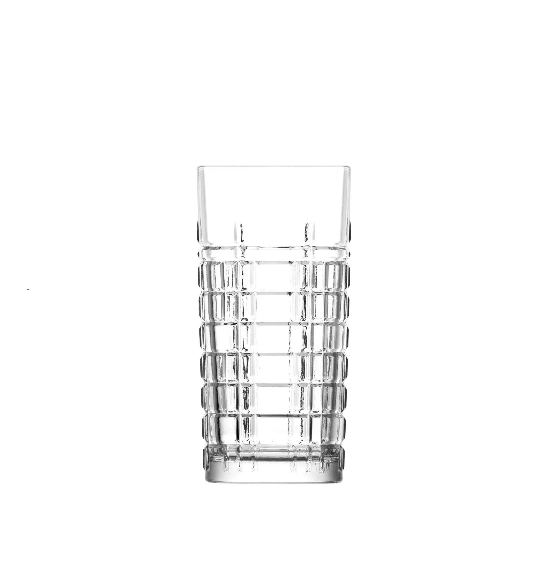LAV Gläser-Set Brit Gläser-Set 356 ml - Longdrinkgläser 3er Set, modern & vielseitig, 3-tlg., Glas, 3-teilig, 356 ml