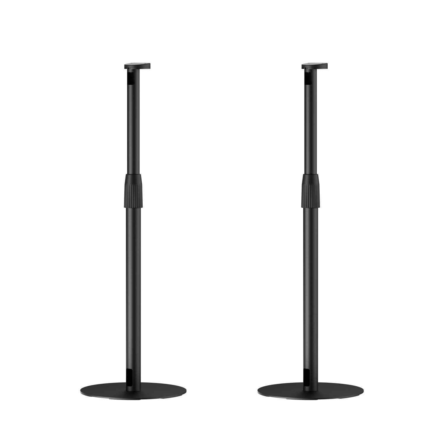 ARLI Lautsprecherständer 2x Lautsprecher Ständer für Sonos Era 100 & 300, (2-tlg., höhenverstellbar Standfuss schwarz) – Bild 3 von 5