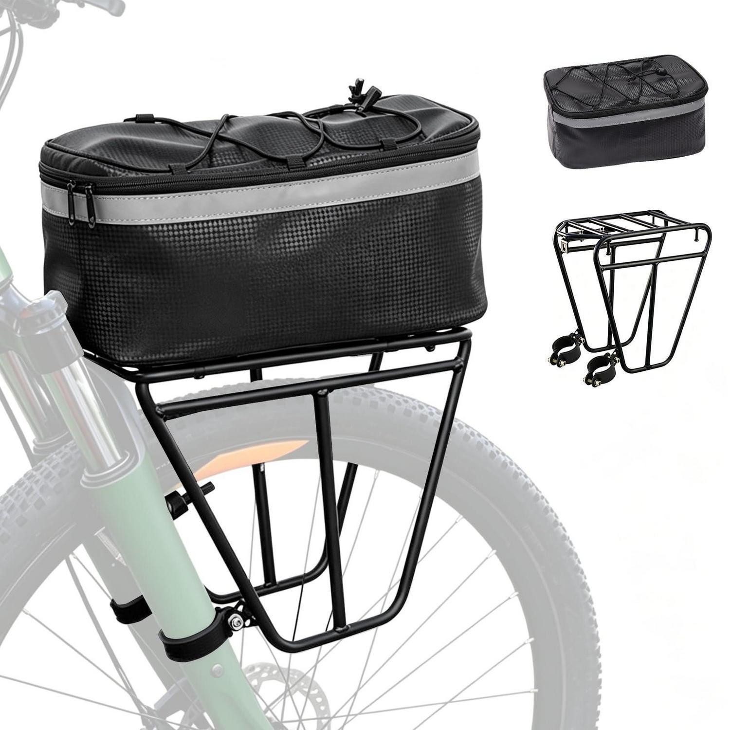 LuxusKollektion Fahrrad-Gepäckträger Front Gepäckträger Stahl Universal (1-St)