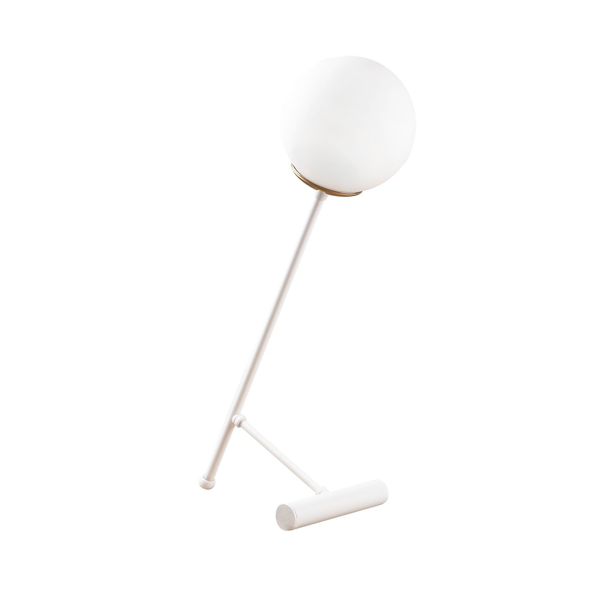 Opviq Schreibtischlampe Golf OPV, Weiß, x 30 STAHLKÖRPER 30 cm