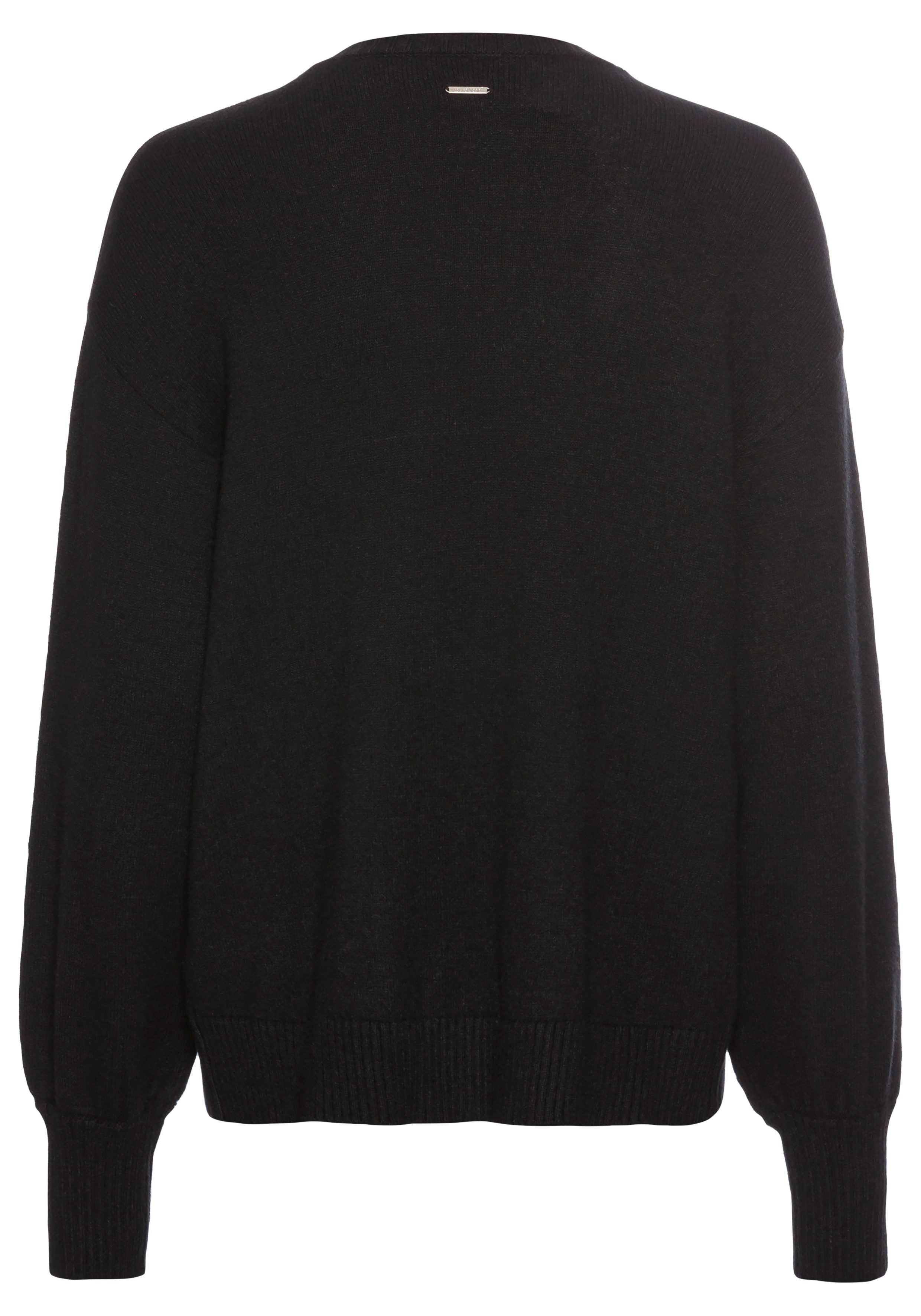 Laura Scott Strickjacke softer Übergangsstrick in lässiger, offener Form