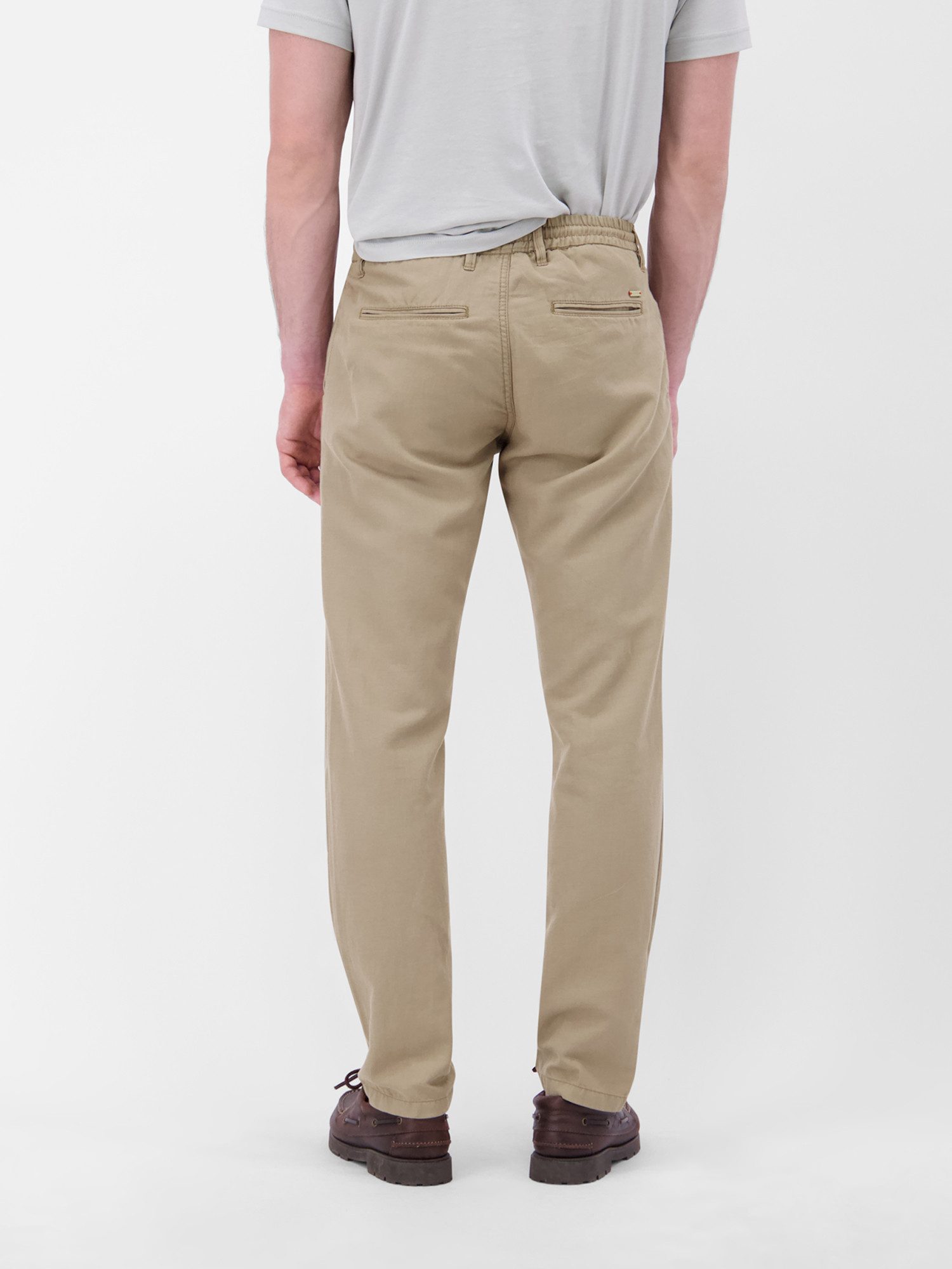 LERROS Chinohose Leichte Chino mit Gürtelschlaufen, Baumwollmix
