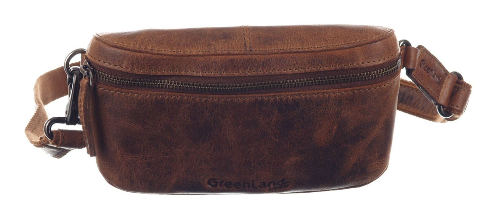 GreenLand Nature Gürteltasche Belt Bag, aus echtem Leder