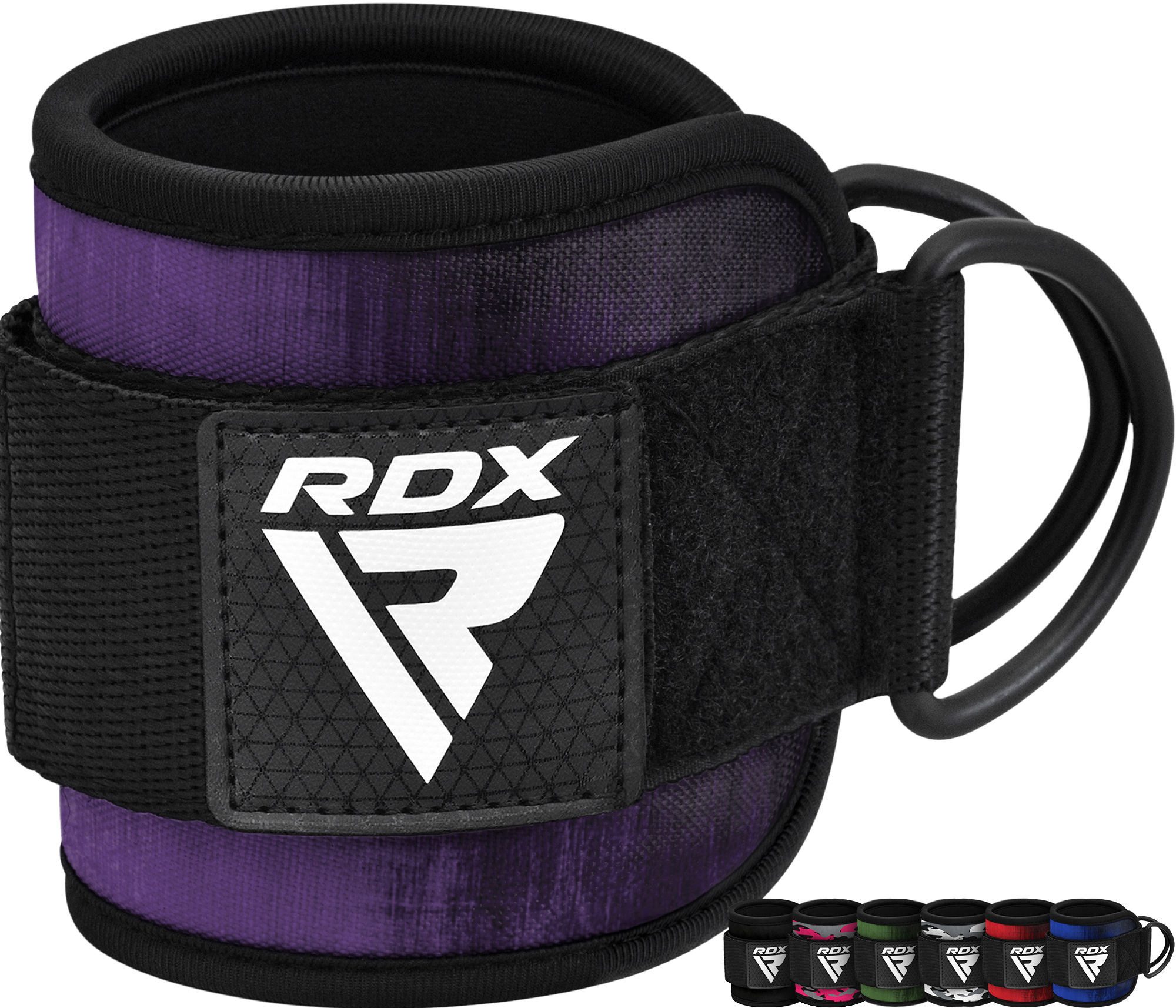 RDX Sprunggelenkorthese RDX Fußschlaufen Cable Pull gepolstert mit 2 D-Ring - Knöchelschlaufen