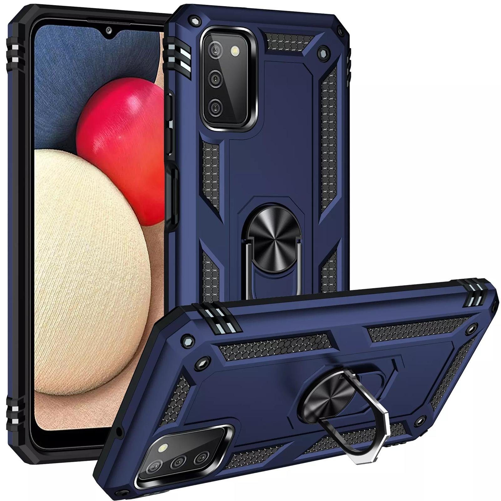 Numerva Handyhülle Schutz Hülle Outdoor Case für Samsung Galaxy A04s Samsung Galaxy A04s, Panzer Hülle Bumper Case Cover