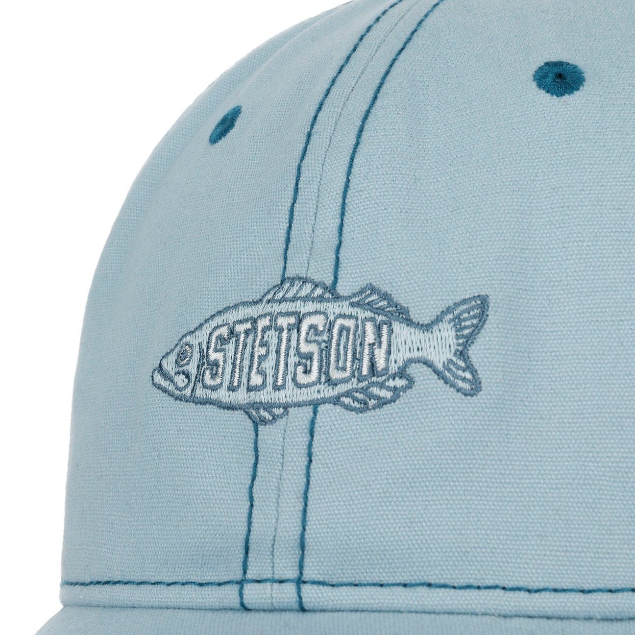 Stetson Baseball Cap (1-St) Basecap Metallschnalle