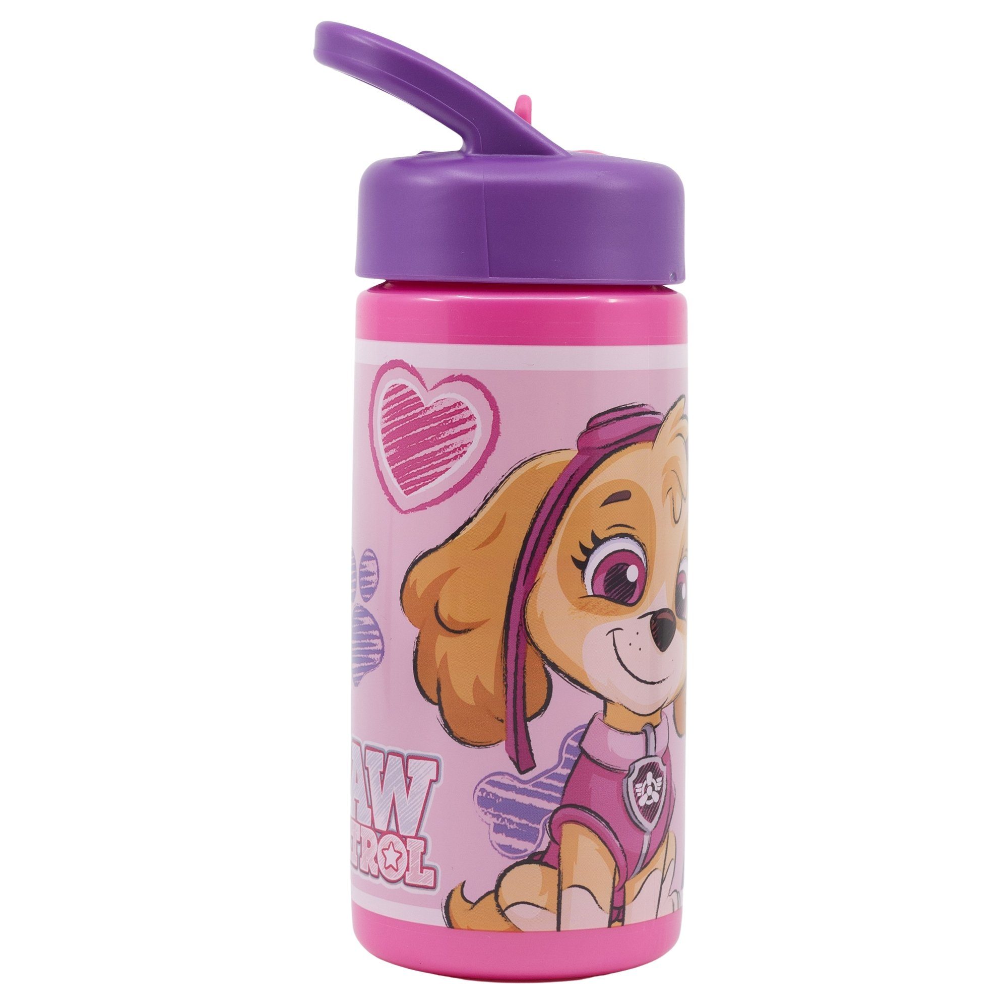 PAW PATROL Trinkflasche Paw Patrol Skye Everest Wasserflasche Flasche 410 ml