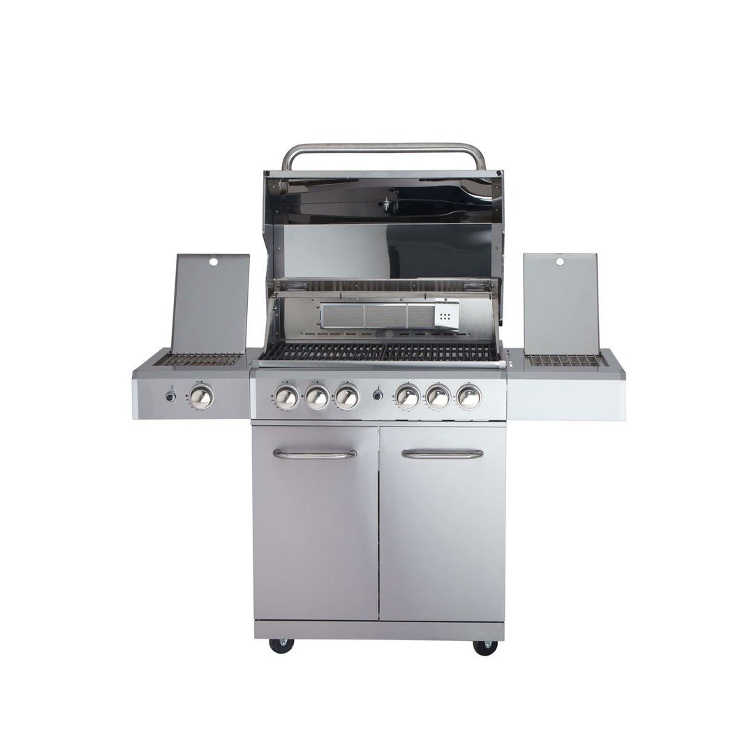 All Grill Gasgrill Allrounder L in S2 Modularausstattung, 4 Brenner, Air System, Volledelstahl