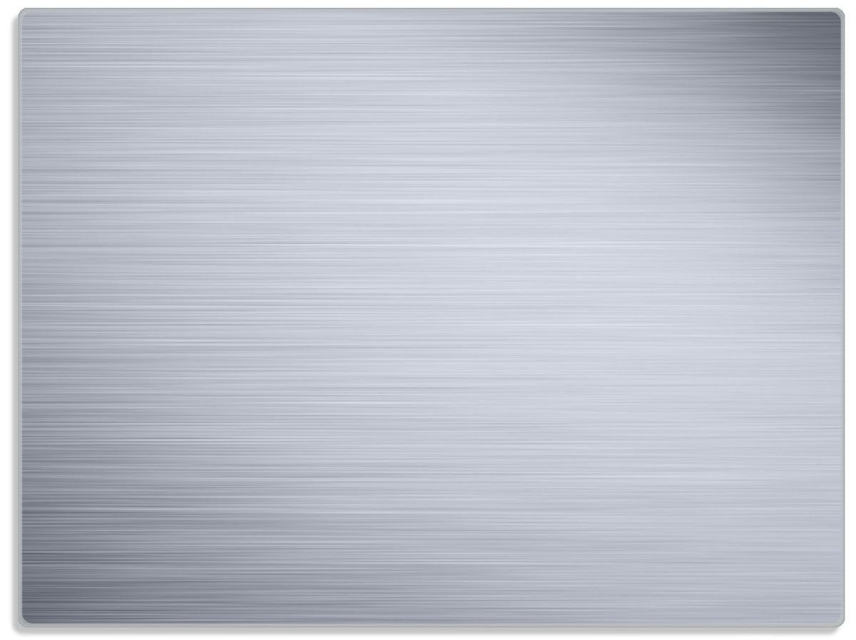 Wallario Schneidebrett Muster aus grauen Streifen - Schraffur, ESG-Sicherheitsglas, (inkl. rutschfester Gummifüße 4mm, 1-St), 30x40cm