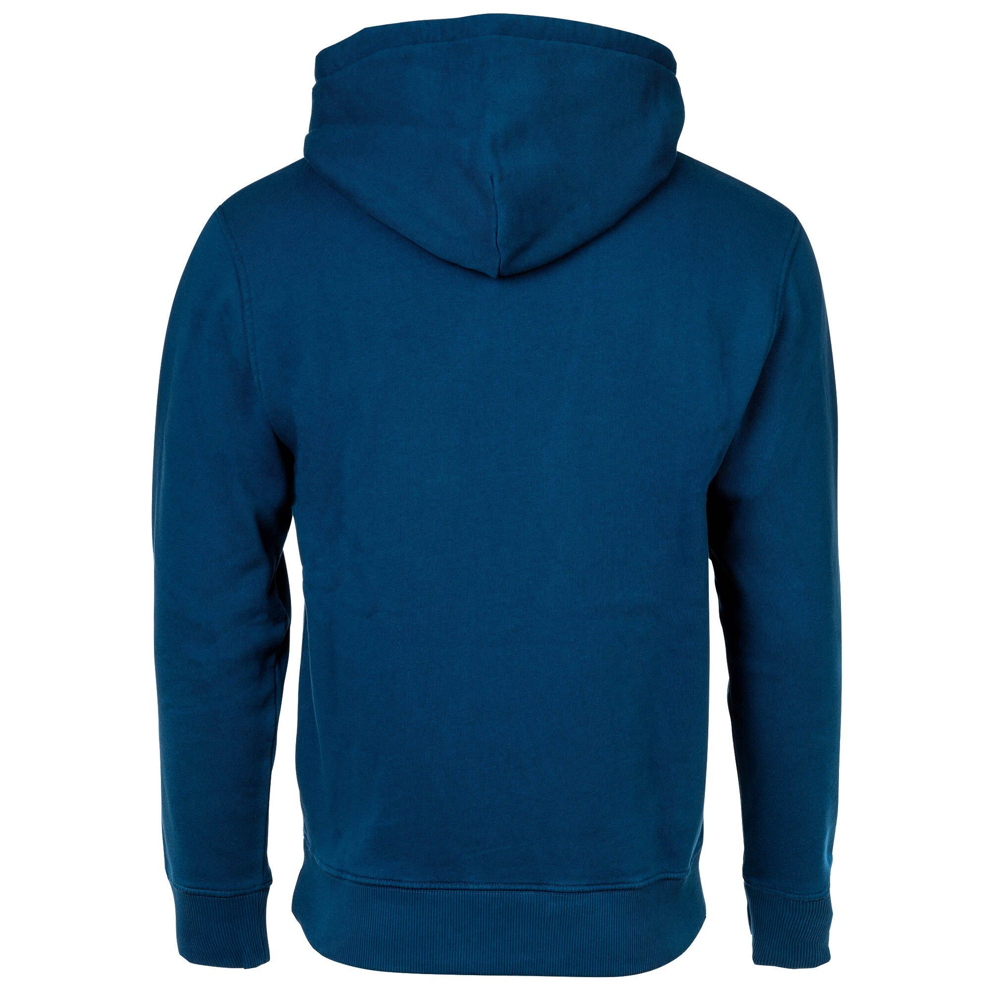 FRANKLIN AND MARSHALL Logodruck Hoodie Sweatshirt Herren - Kapuzen-Pullover, Blau