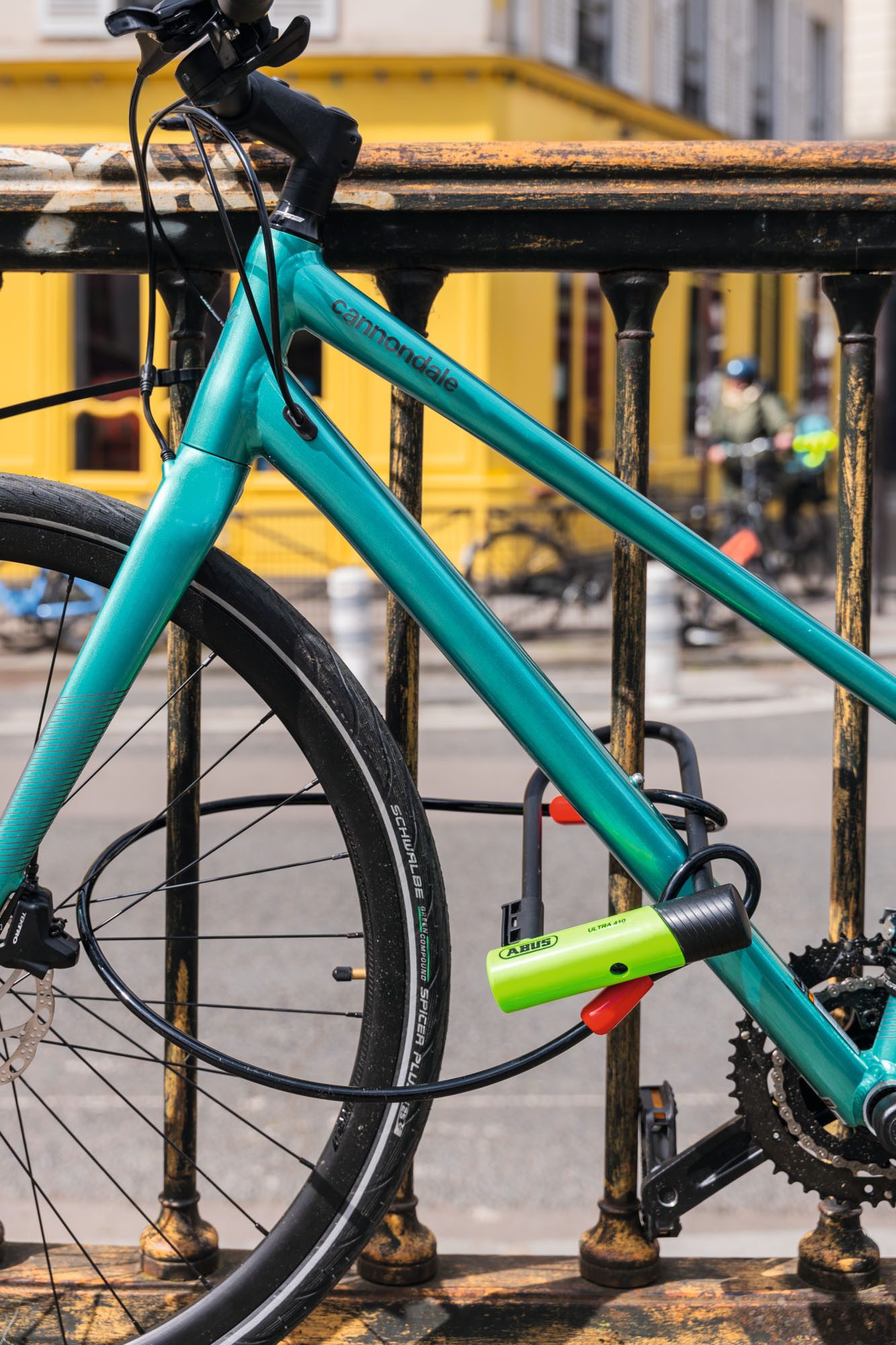 ABUS Bügelschloss Ultra 410K/170HB230 GN SH34 + Cobra 10/120