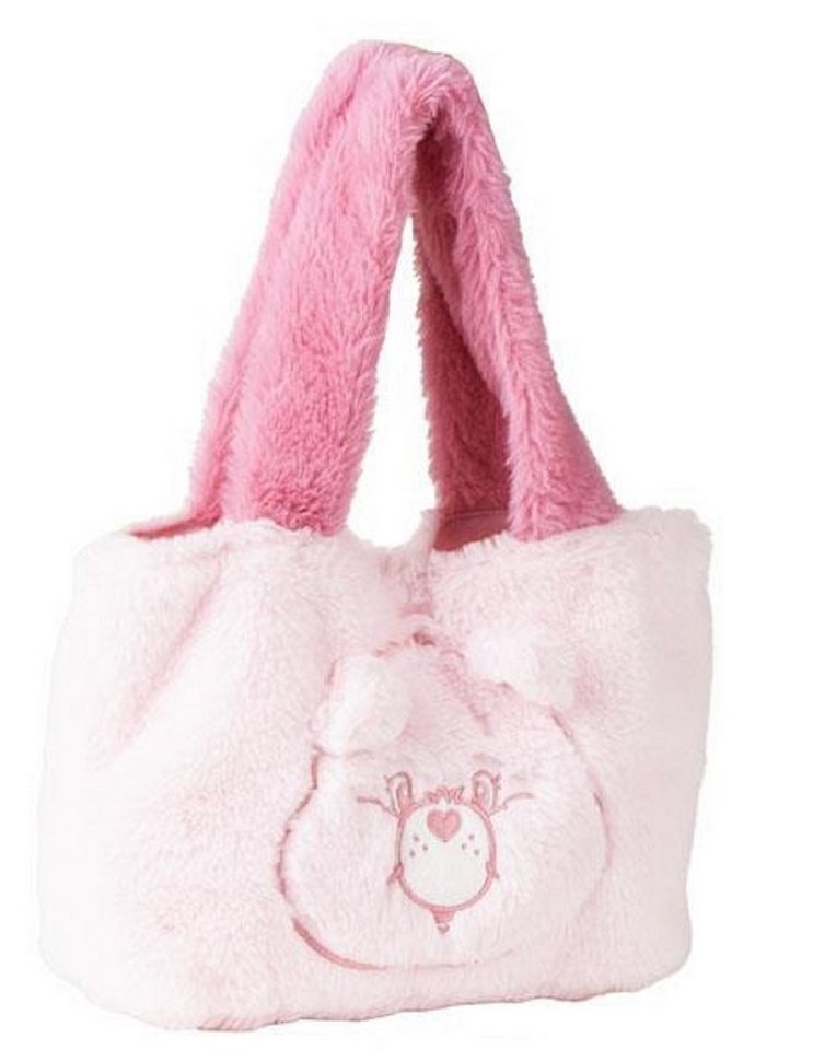 Glücksbärchis Schultertasche Plüsch Tasche für Kinder für Ausflüge und tägliche Nutzun