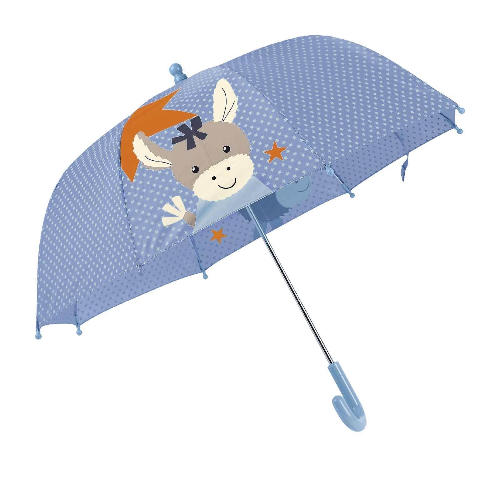 Sterntaler® Stockregenschirm Kinderregenschirm ø 70 cm Esel Emmi