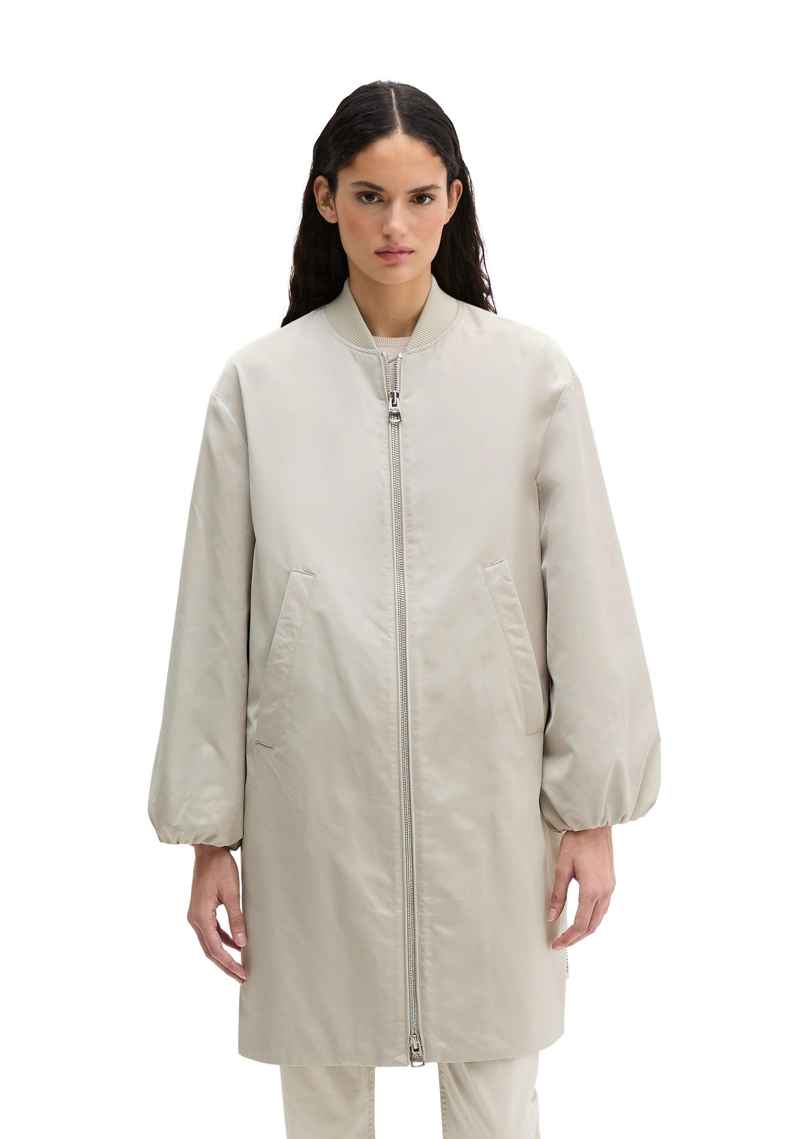 Marc O'Polo Kurzmantel aus recyceltem Polyester-Twill günstig online kaufen