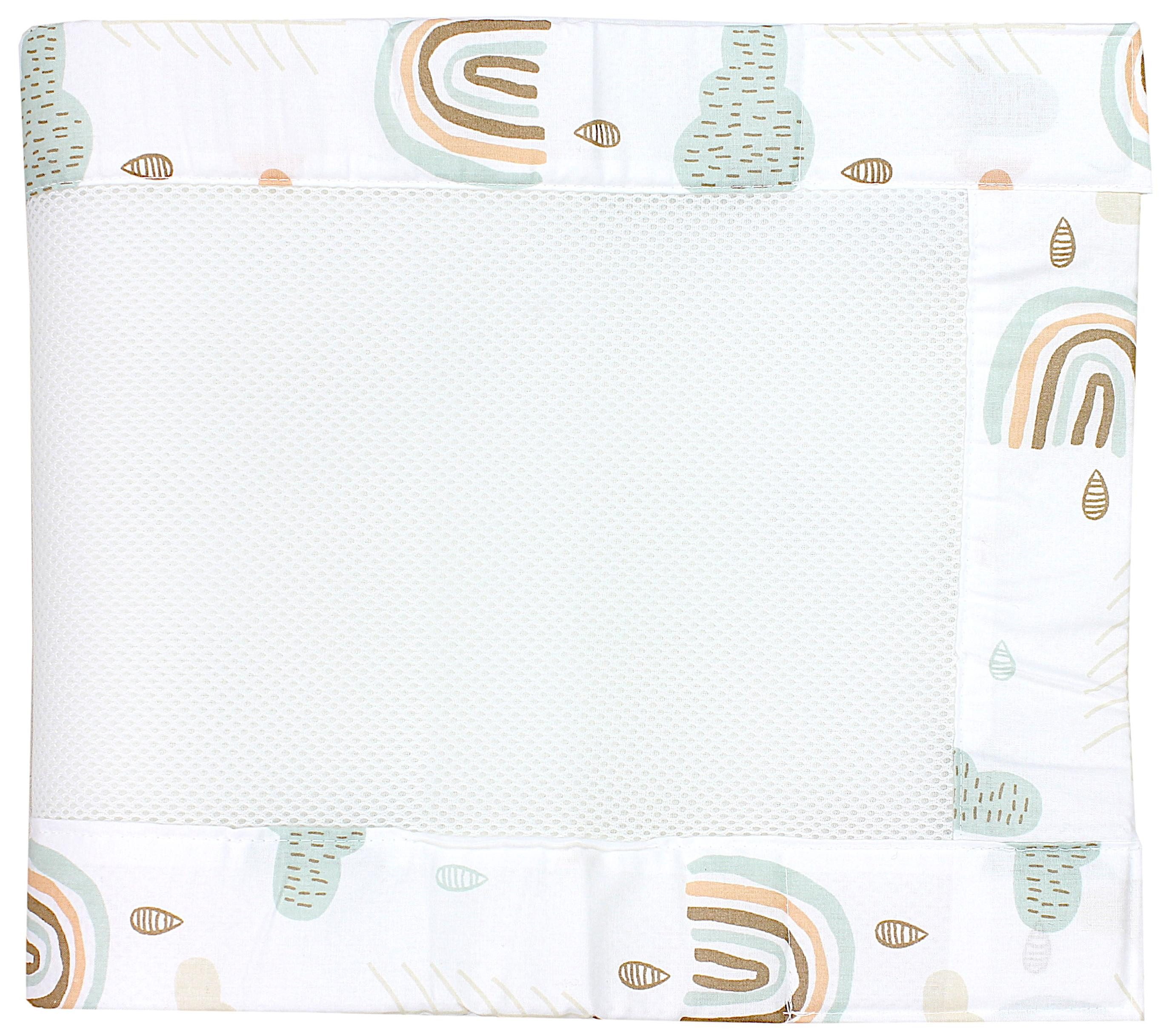 TupTam Bettnestchen TupTam Gitterstäbe Schutz Netz Babybett Nestchen 3D Mes günstig online kaufen