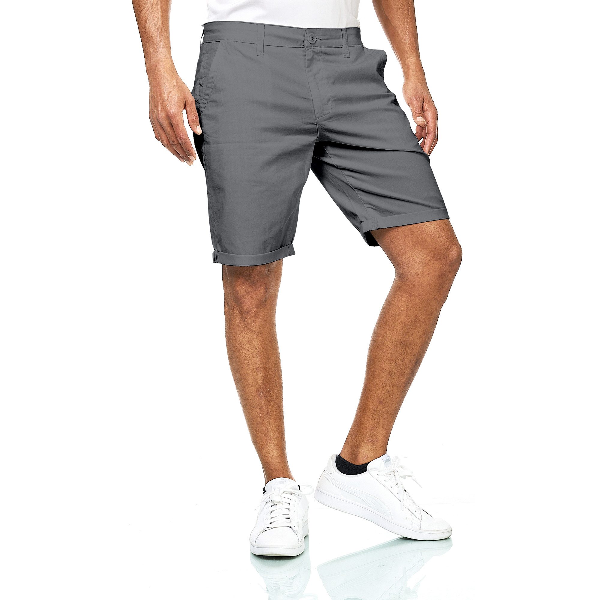 S&S Chinoshorts Shorts Hosen Herren Kurze Bermuda Baumwolle Shorts (1-tlg) günstig online kaufen