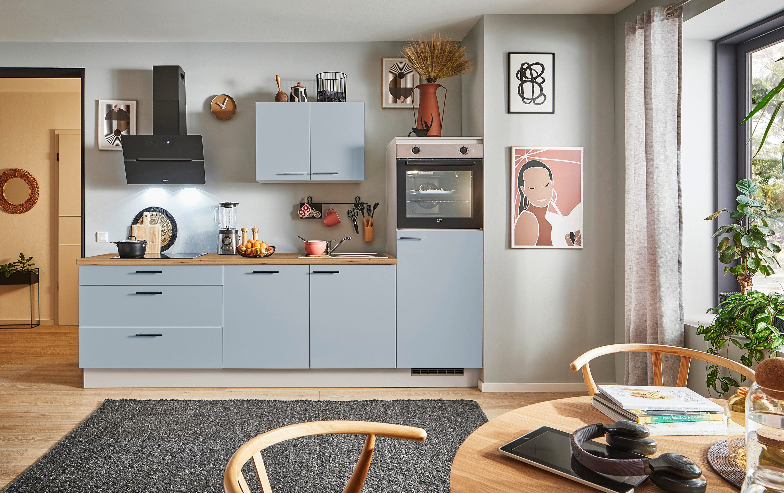 pino Küchenzeile Helsinki, individuell anpassbar, gratis günstig online kaufen