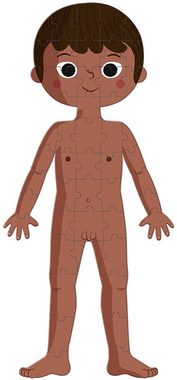 Janod Konturenpuzzle Der menschliche Körper, 225 Puzzleteile