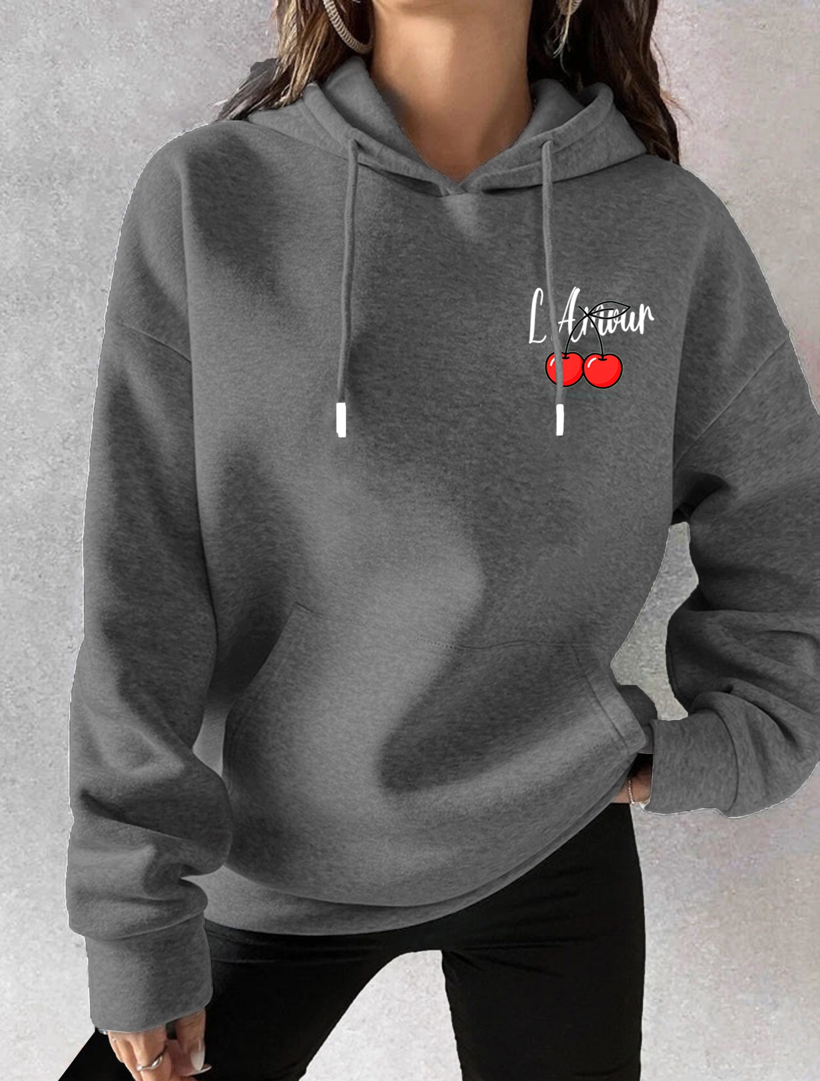 Kapuzenpullover Damen Pullover L'Amour