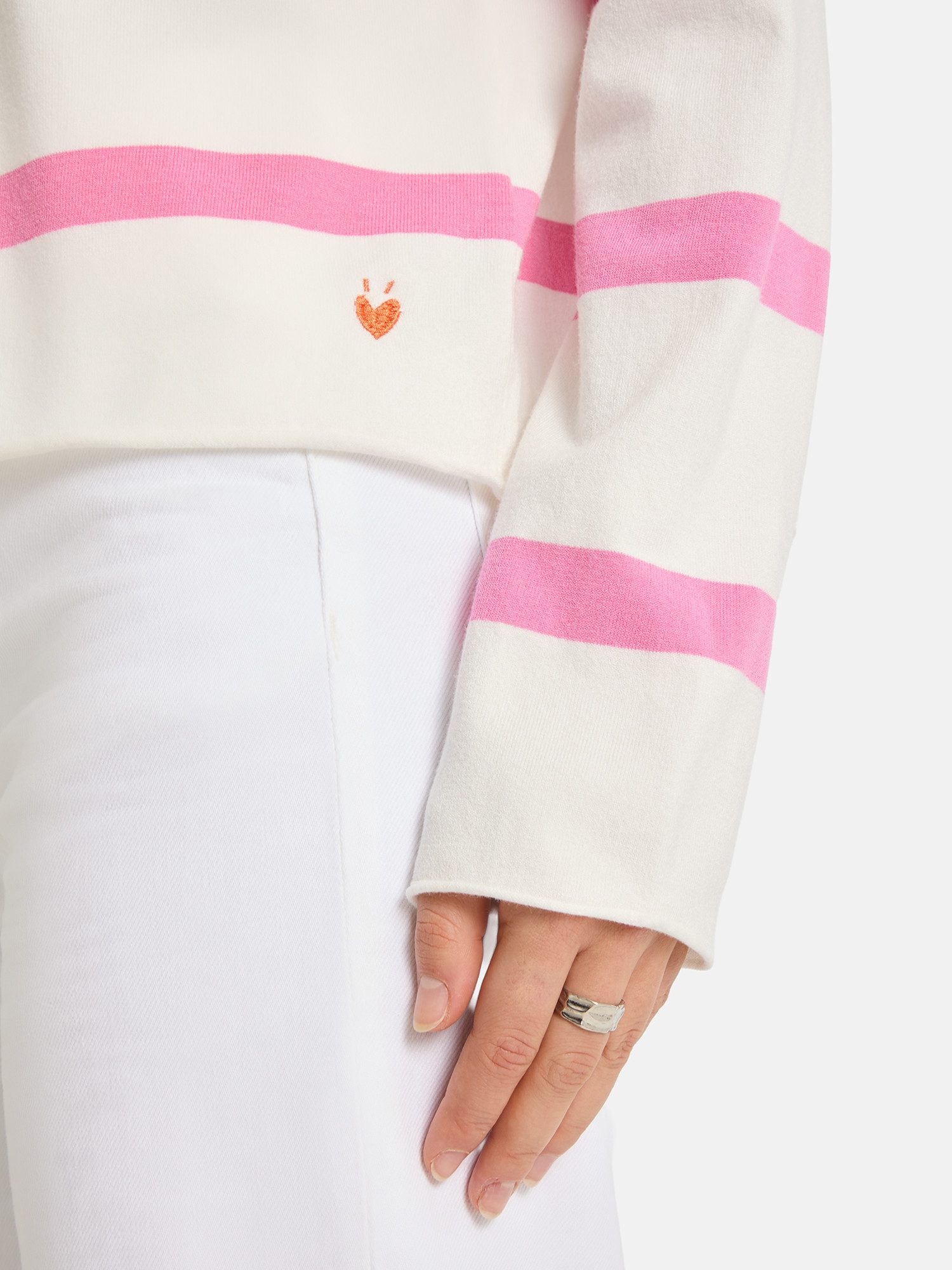 Lieblingsstück Rundhalspullover MarciEP mit Streifen