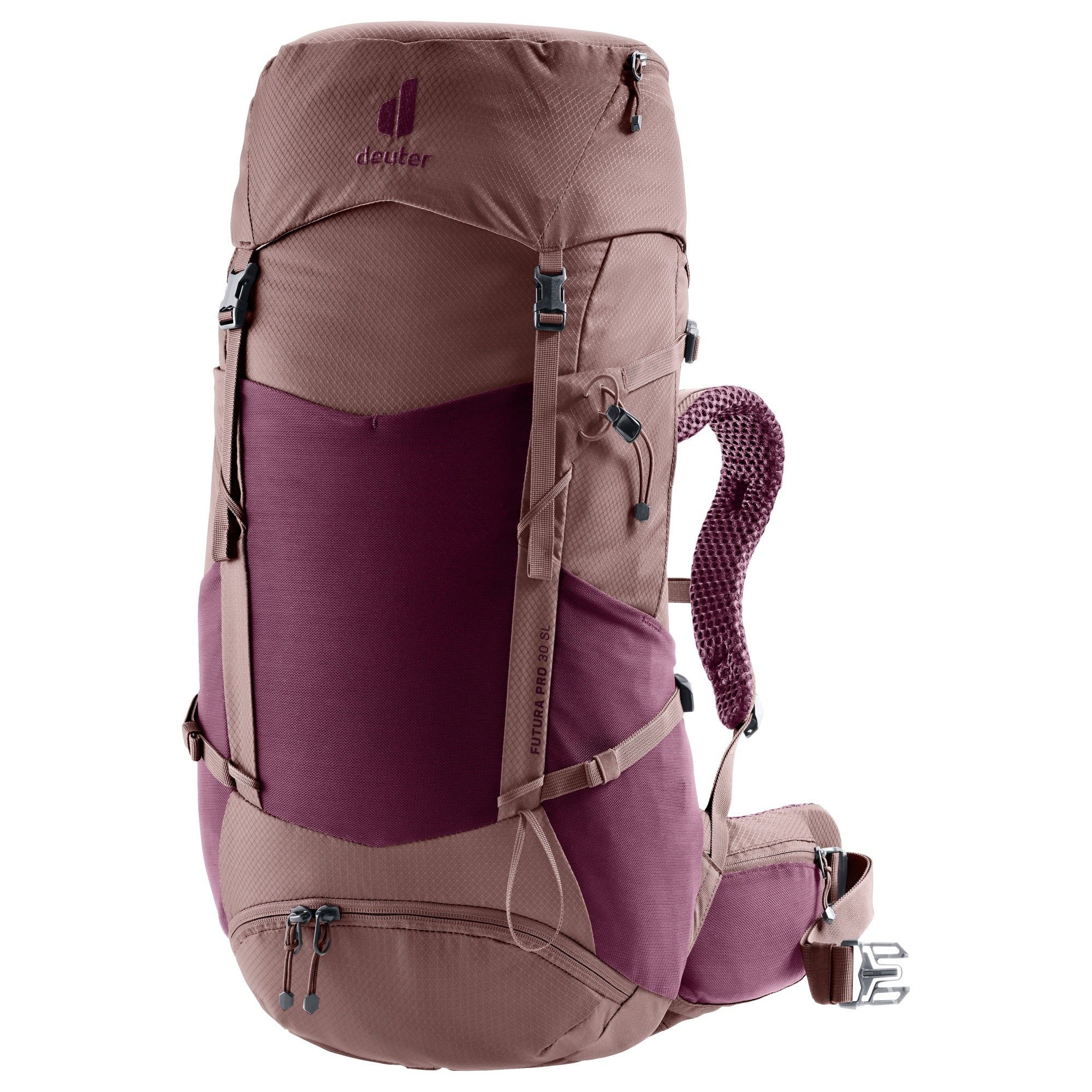 deuter Wanderrucksack Futura Pro 30 SL - Wanderrucksack 61 cm (cassis-ashrose)