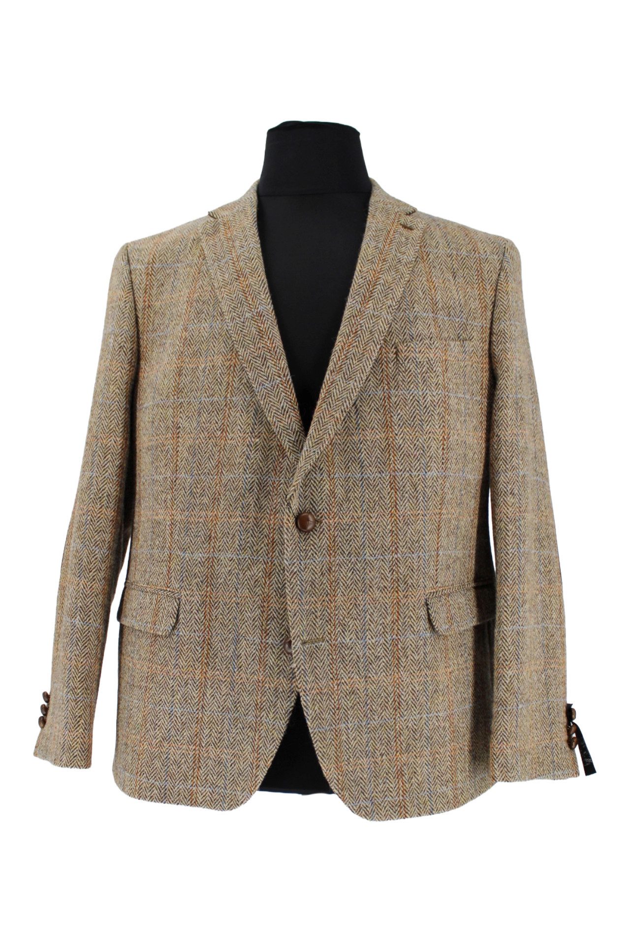 Weis Sakko Marco Harris Tweed Sakko geige Beige