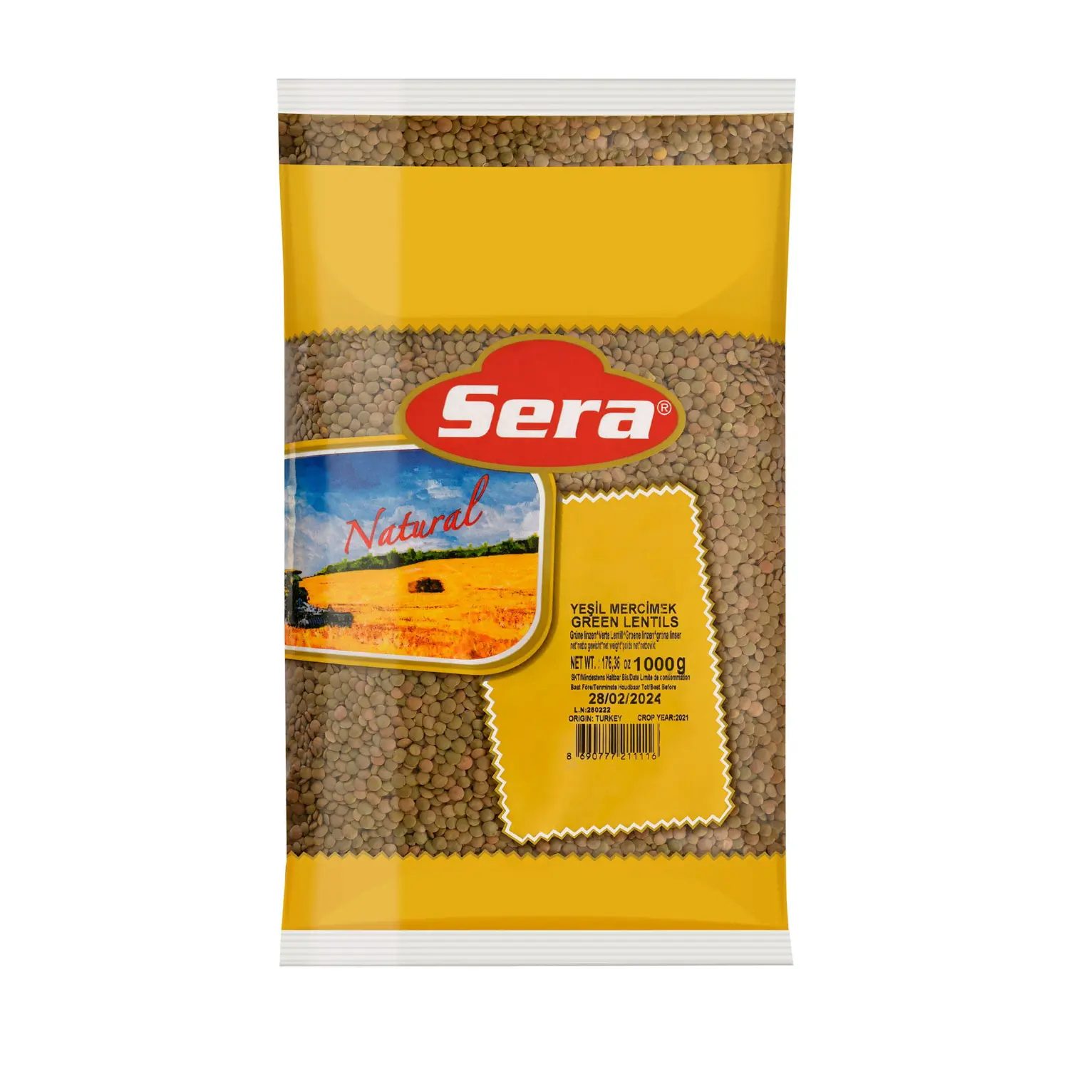 SERA FOOD Hülsenfrüchte Sera Hülsenfrüchte & Getreide, 1 x 1000,00 g, Herzhafte Qualität für Ihre traditionelle Küche