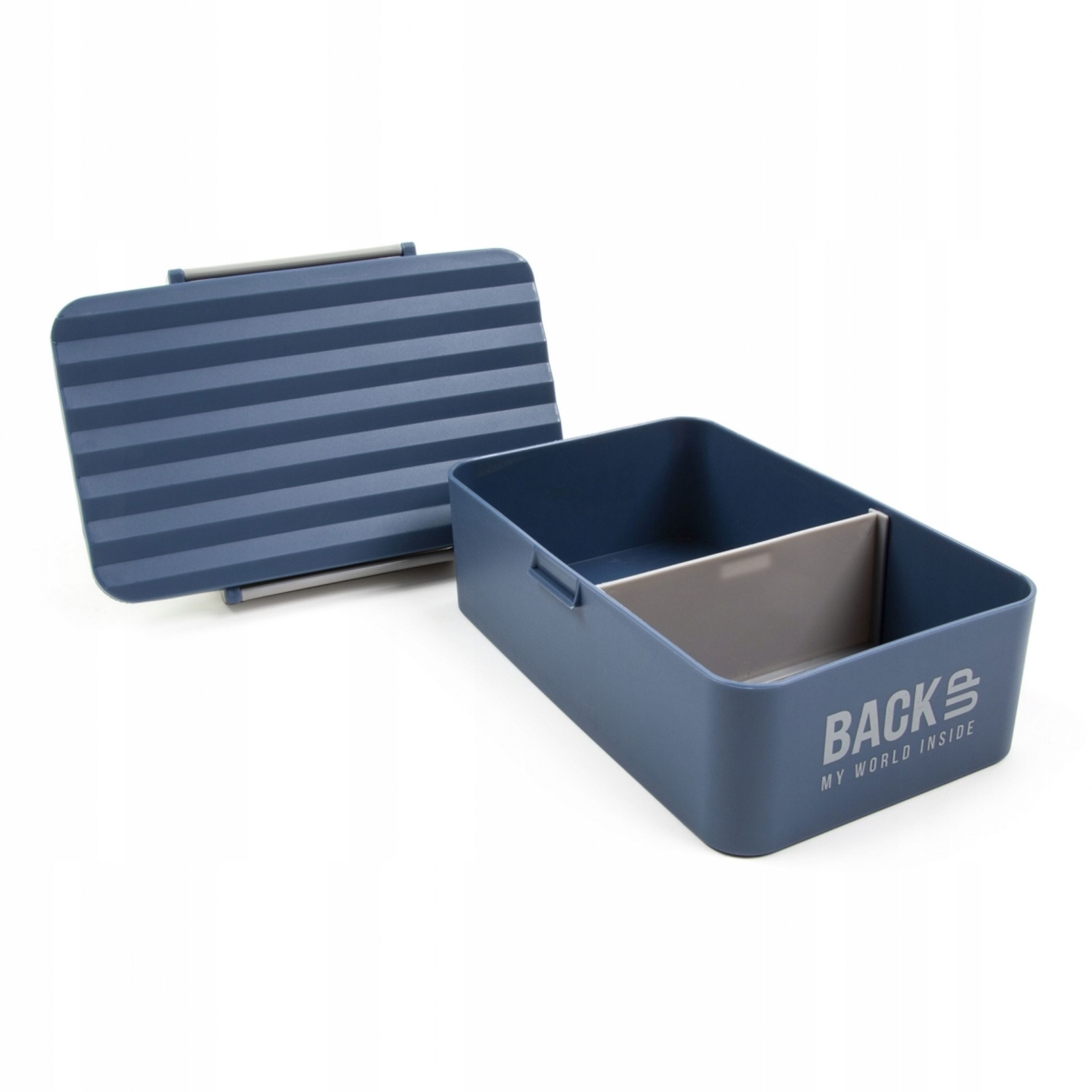 Back Up Trinkflasche BackUP Set – Trinkflasche 600ml + Brotdose Blau BPA-frei