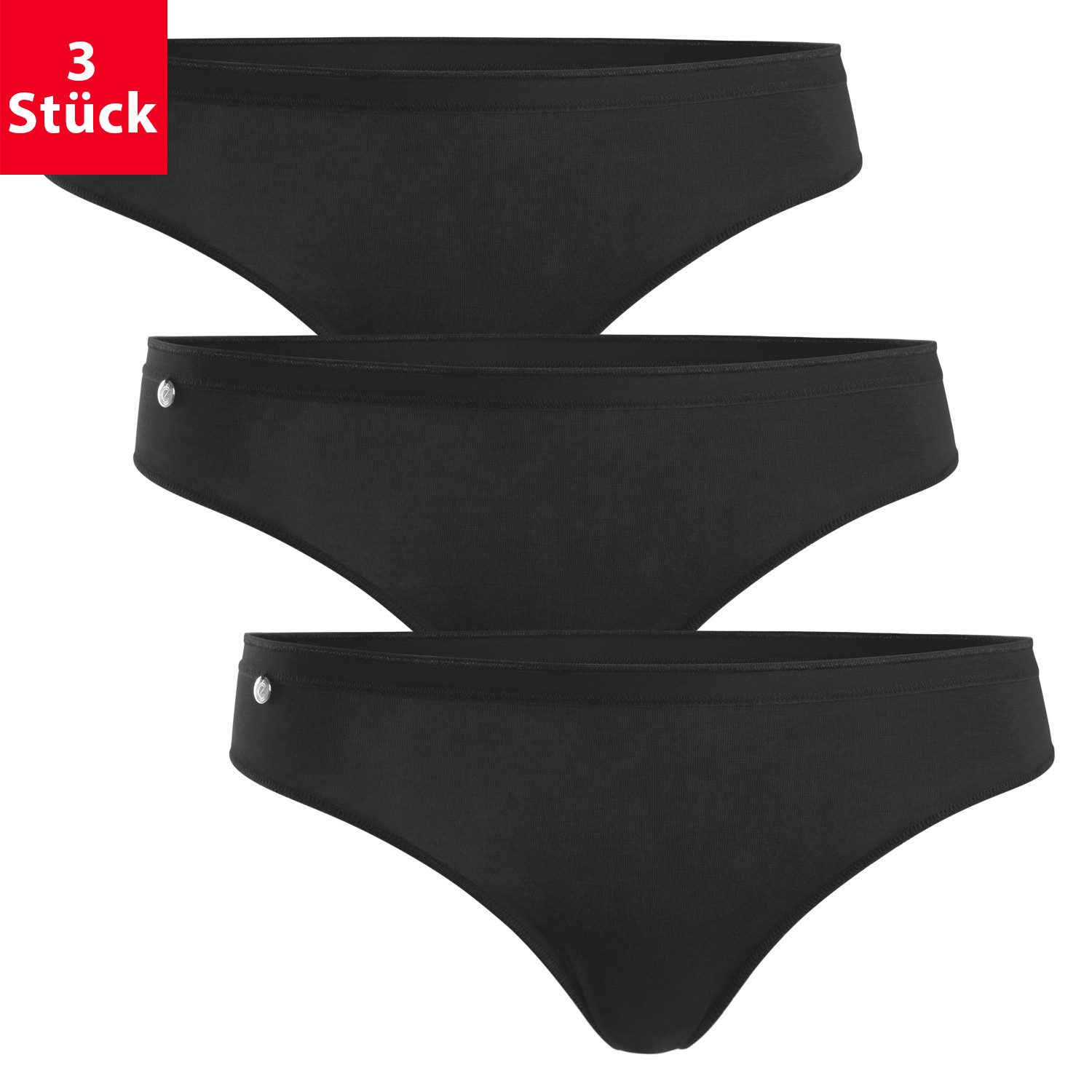 celodoro Tanga Damen Basic String Tanga (3er Pack) Mini-Slip günstig online kaufen