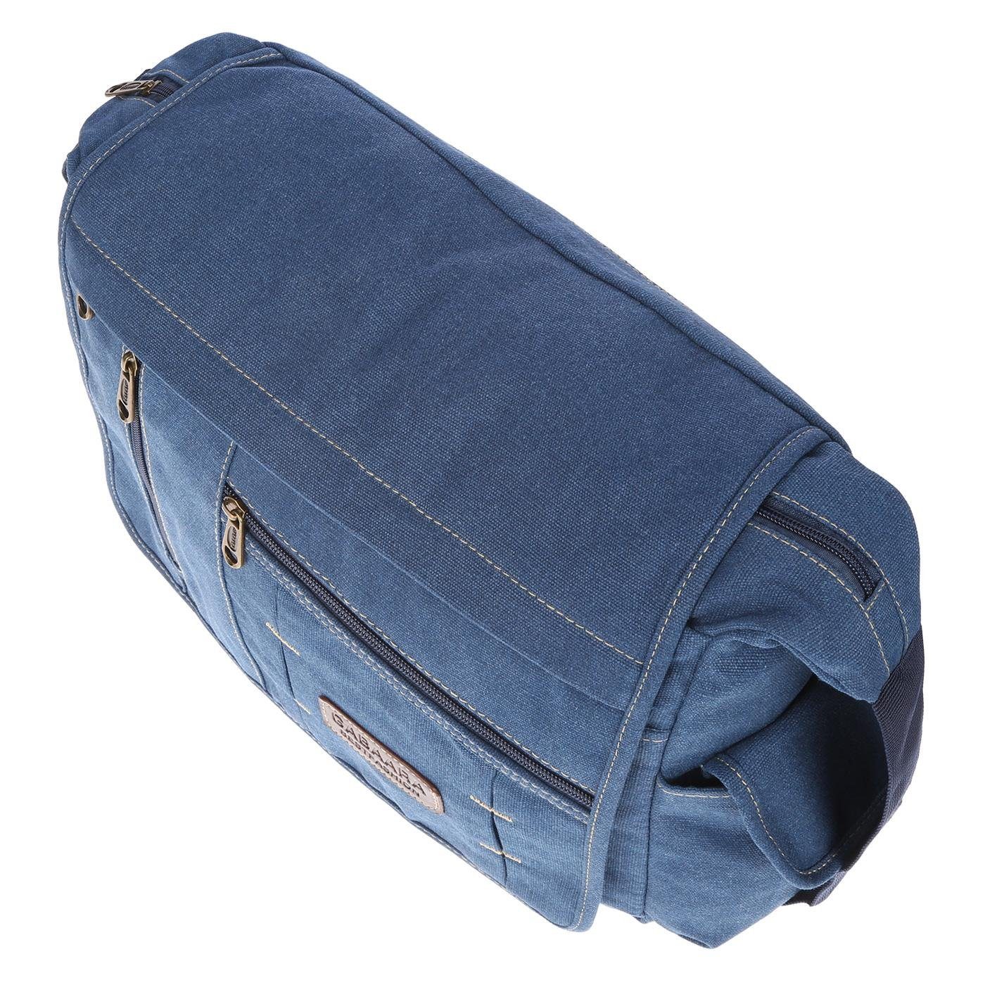 Christian Wippermann Businesstasche Große XL Herren Damen Tasche Umhängetasche Canvas Bag, Messenger