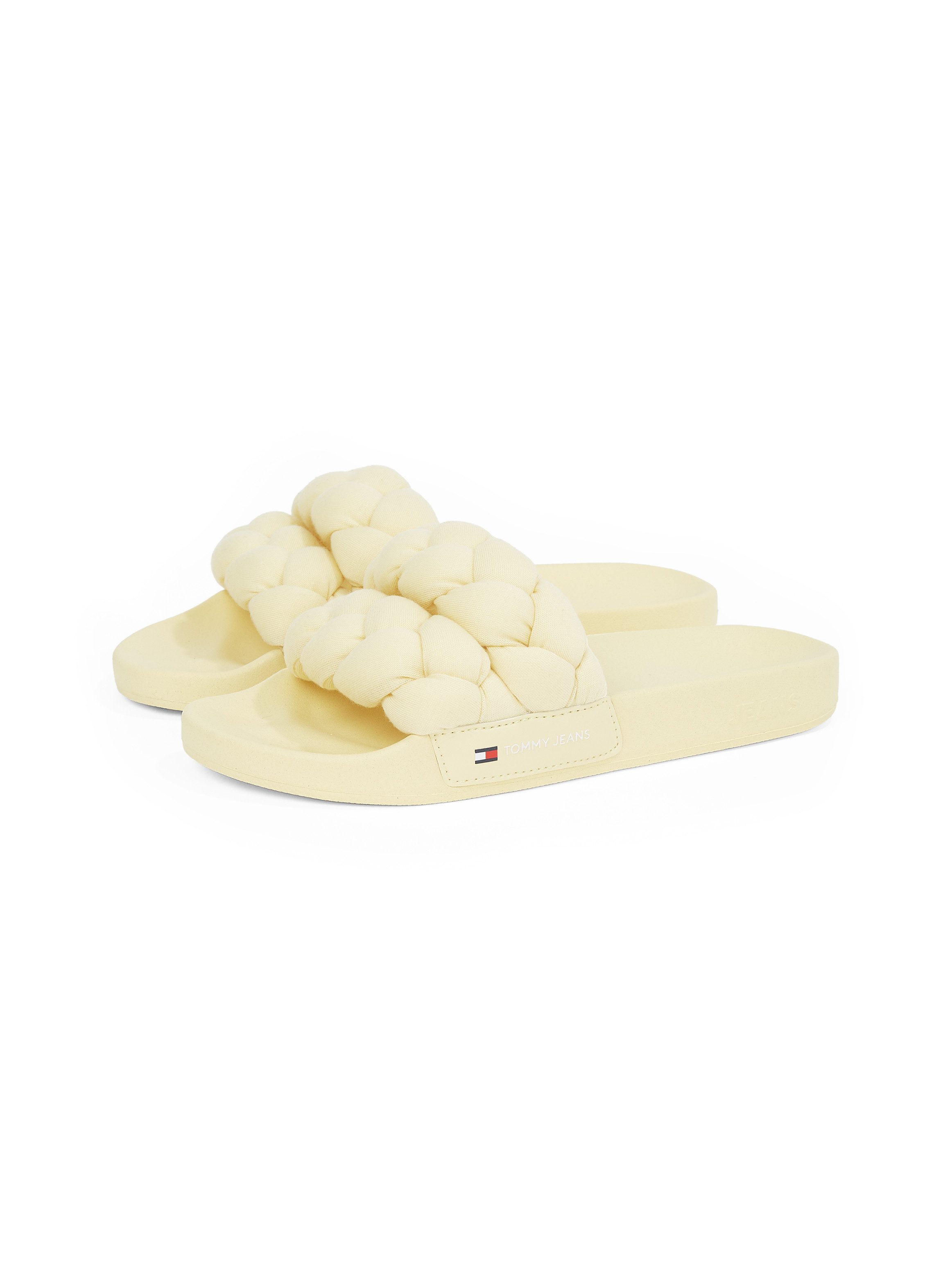 Tommy Jeans TJW BRAIDED SLIDE Pantolette, günstig online kaufen