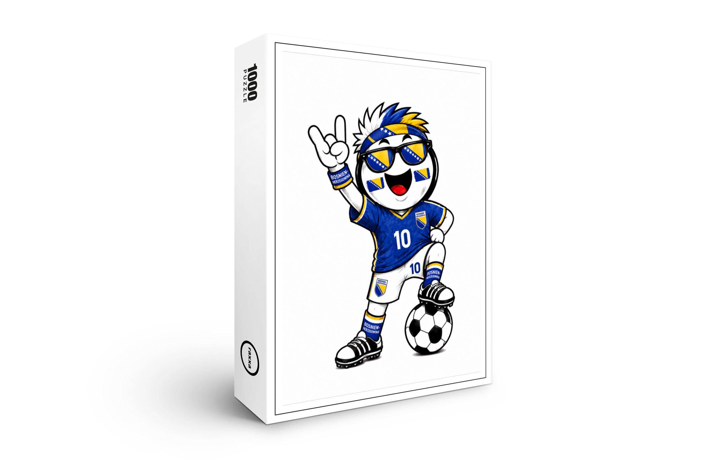 raxxa Puzzle "WM 2026 - Bosnien-Herzegowina", FSC®, 1000 Puzzleteile