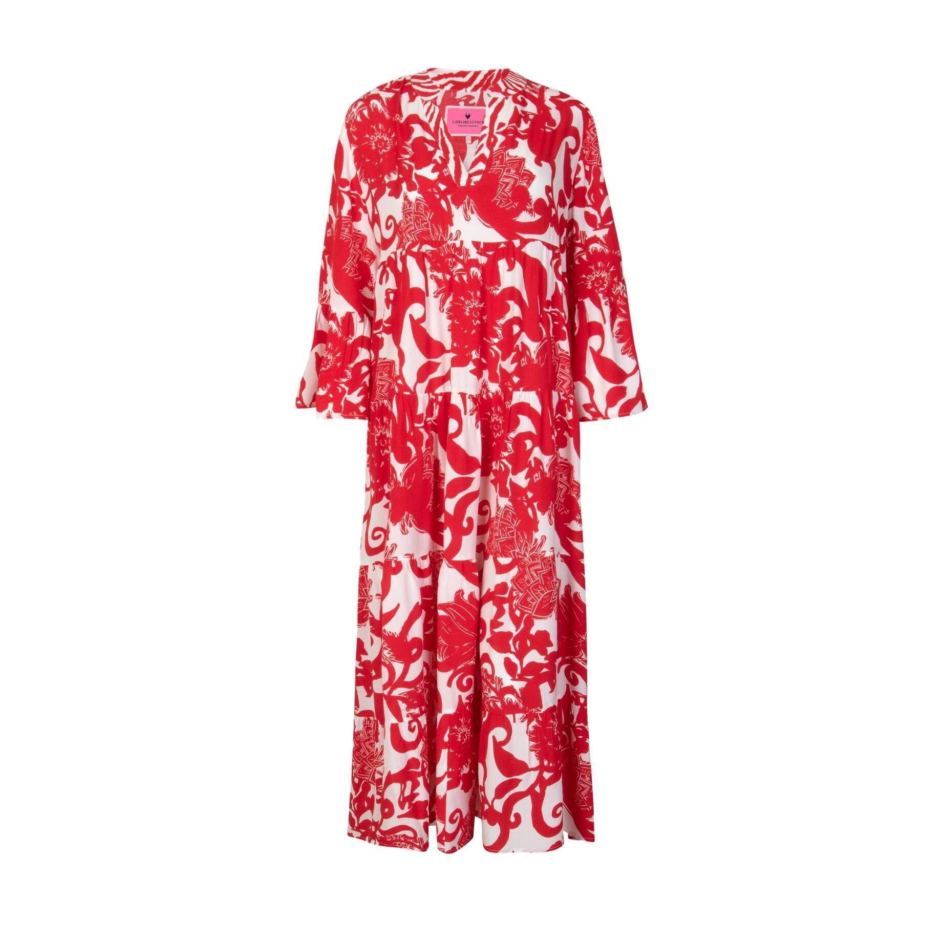 Lieblingsstück Sommerkleid Damen Kleid EDLAL (1-tlg) rot (74)