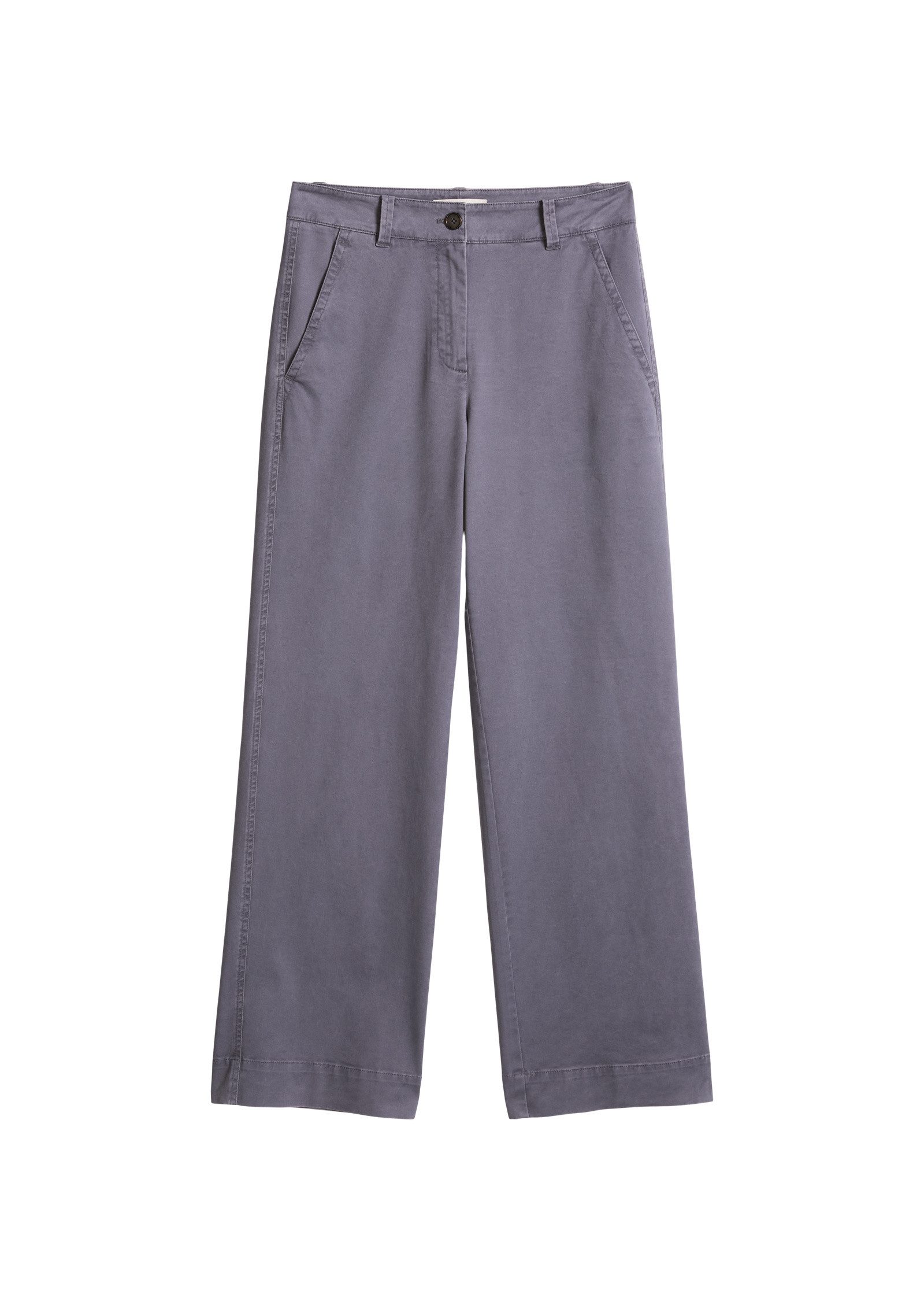 Chinohose aus Brushed Cotton Twill